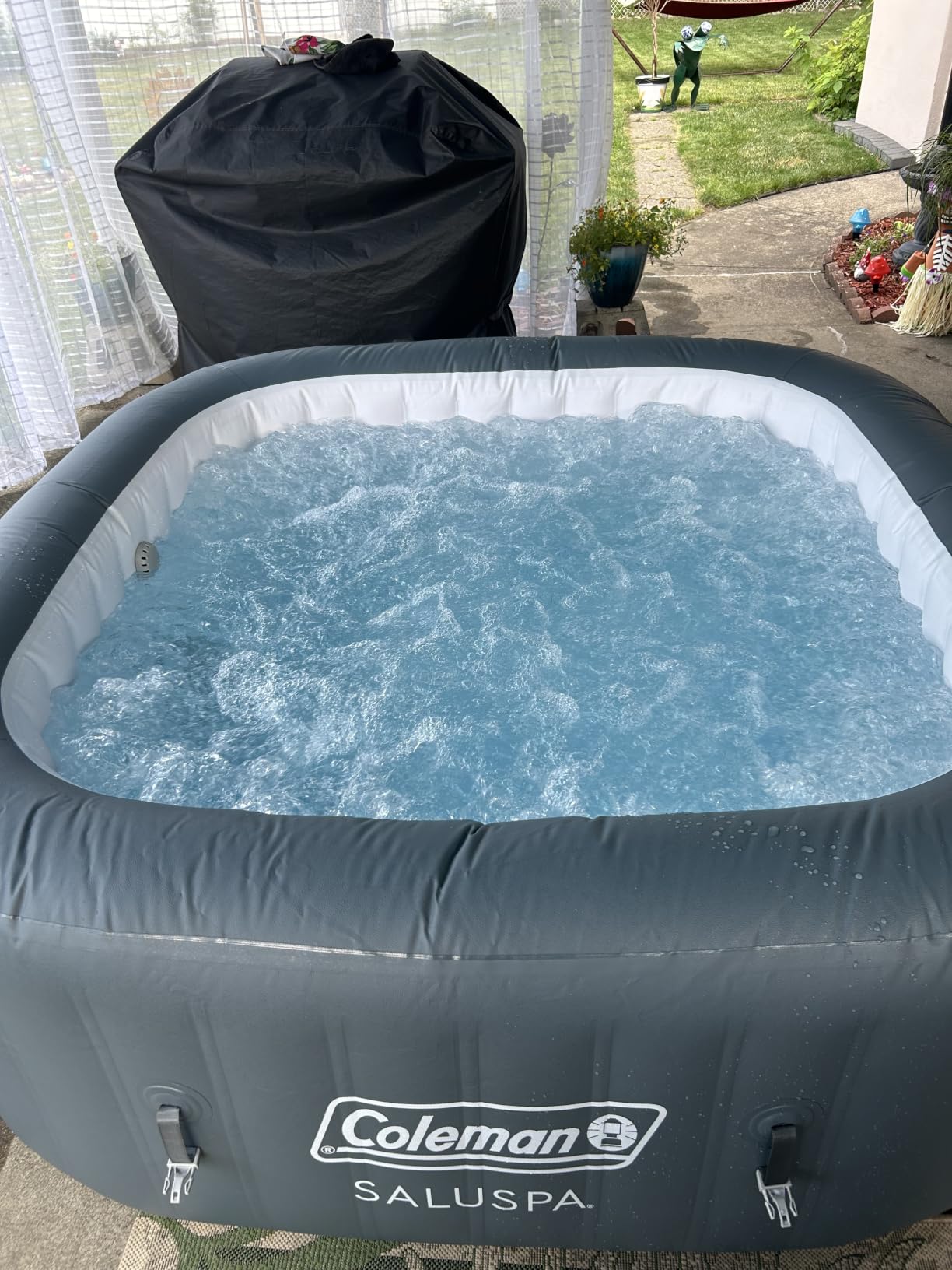 Coleman SaluSpa Hawaii Energy-Efficient 4-6 Person Inflatable Hot Tub customer photo 2
