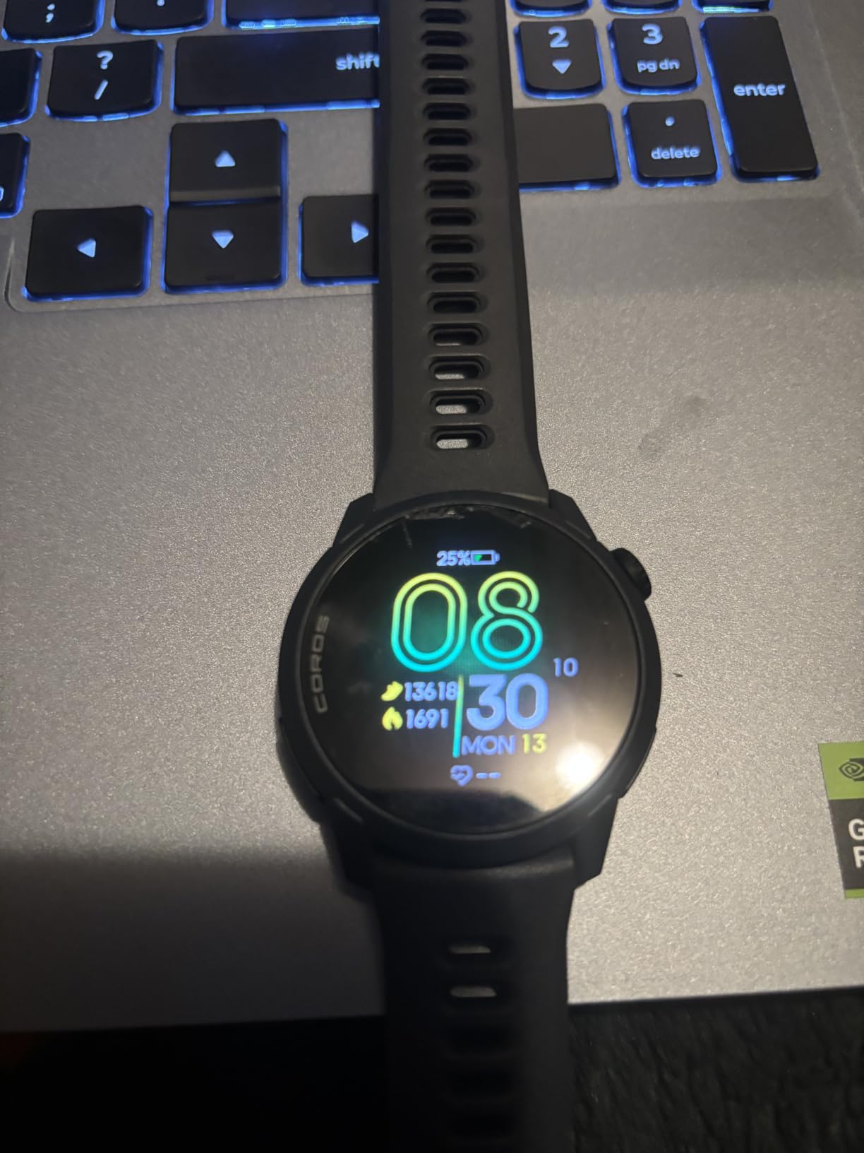 COROS PACE 4 Ultralight Sport GPS Watch for Run- Black Silicone, Standard customer photo 1