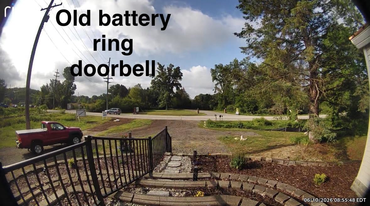 Ring Battery Doorbell 2K (newest model) Retinal 2K with wide-angle video, up to 6x Enhanced Zoom, Two-Way Talk, and Built-In Battery, Matte Mocha customer photo 1