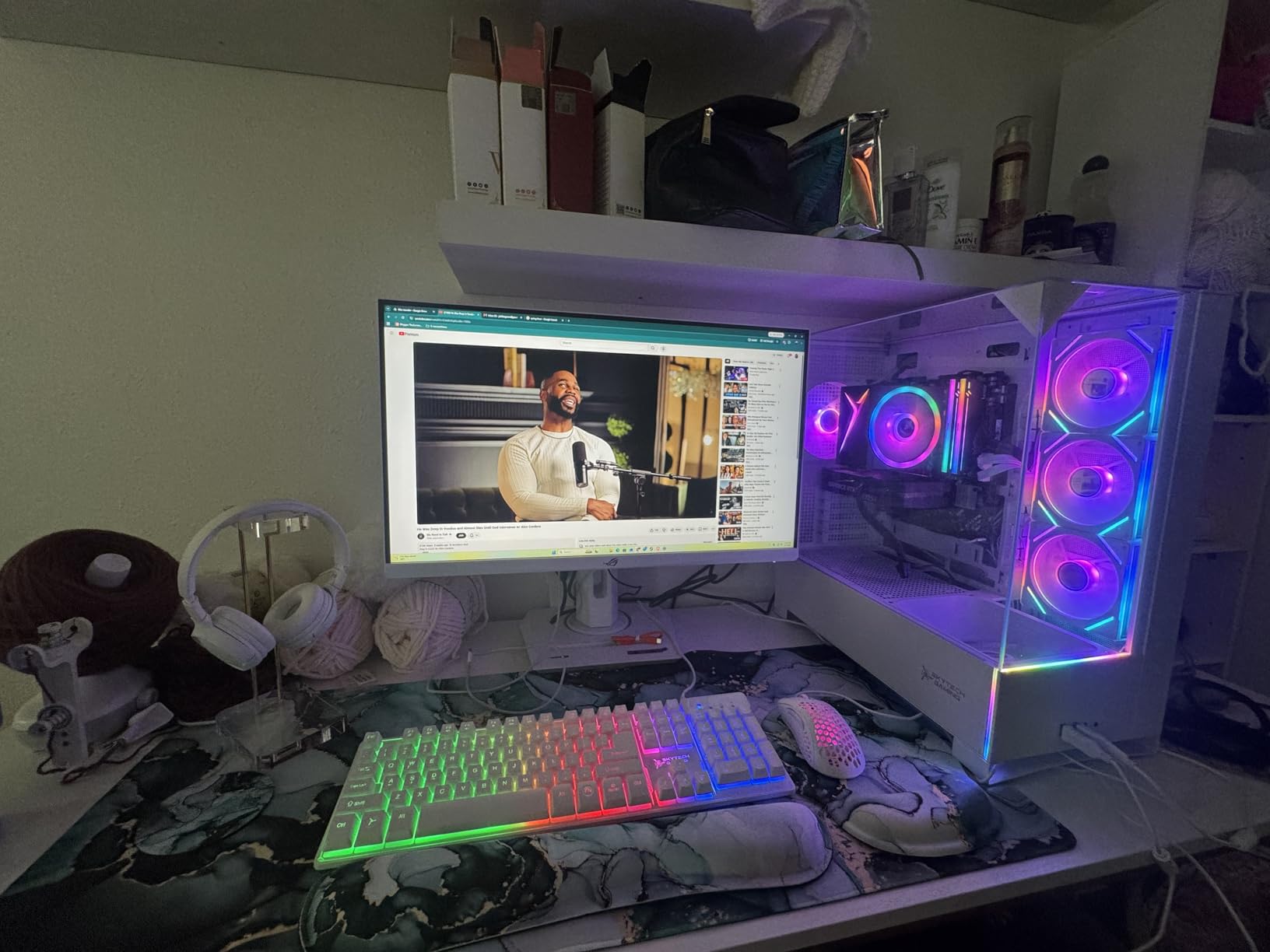 Skytech Gaming Archangel 5 Gaming PC, AMD Ryzen 7 7700 3.8GHz, NVIDIA RTX 5060, 1TB NVMe SSD, 32GB DDR5 RAM 6000, 750W Gold PSU, Wi-Fi, Win 11, Desktop customer photo 2