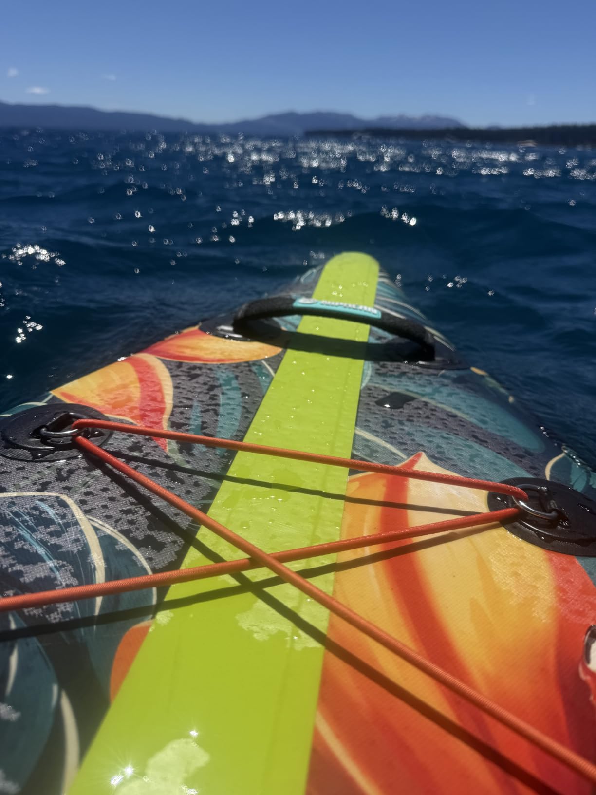 Niphean 12'6'' Inflatable Paddle Board with Accessories Touring SUP | 550 lbs Capacity, Hardshell Stand Up Paddle Boards for Adults & Youth customer photo 2