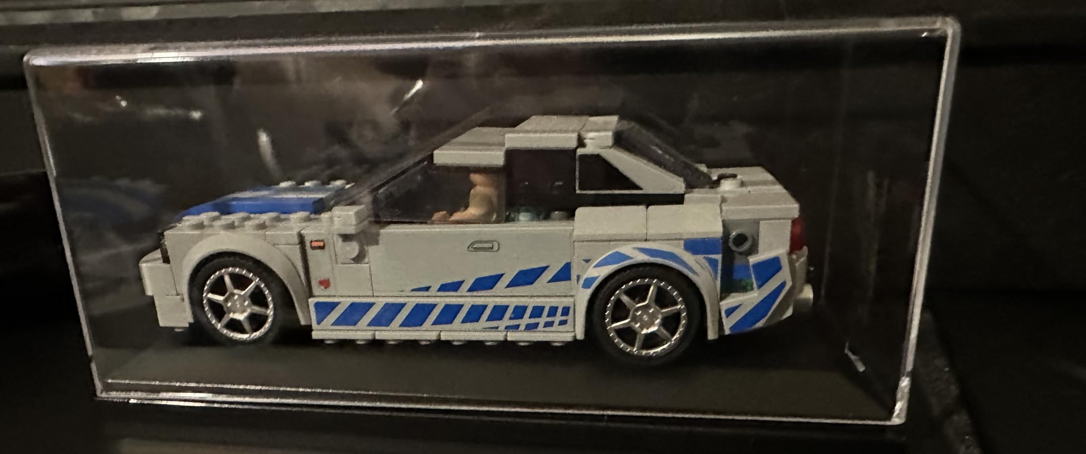 Model Car Display Case, 1:18 Scale Acrylic Display Box for Cars, Stackable Dustproof Storage Boxes for Collectibles, Figures and Memorabilia, 13.4 x 6.4 x 5.5 inch customer photo 1