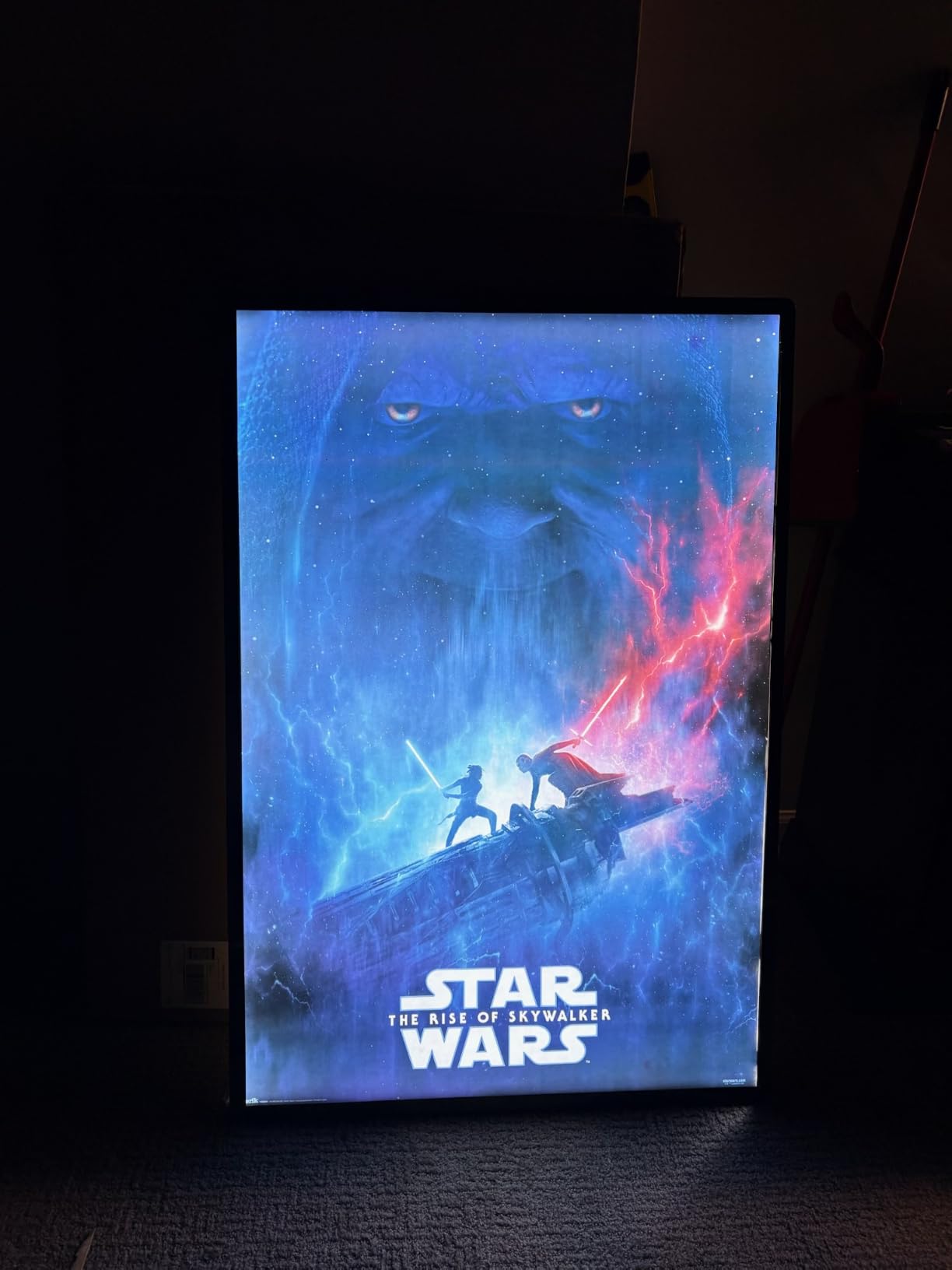 LED Light Box Frame, 27x40 Cinema Light Box for Posters and Wall Art customer photo 1