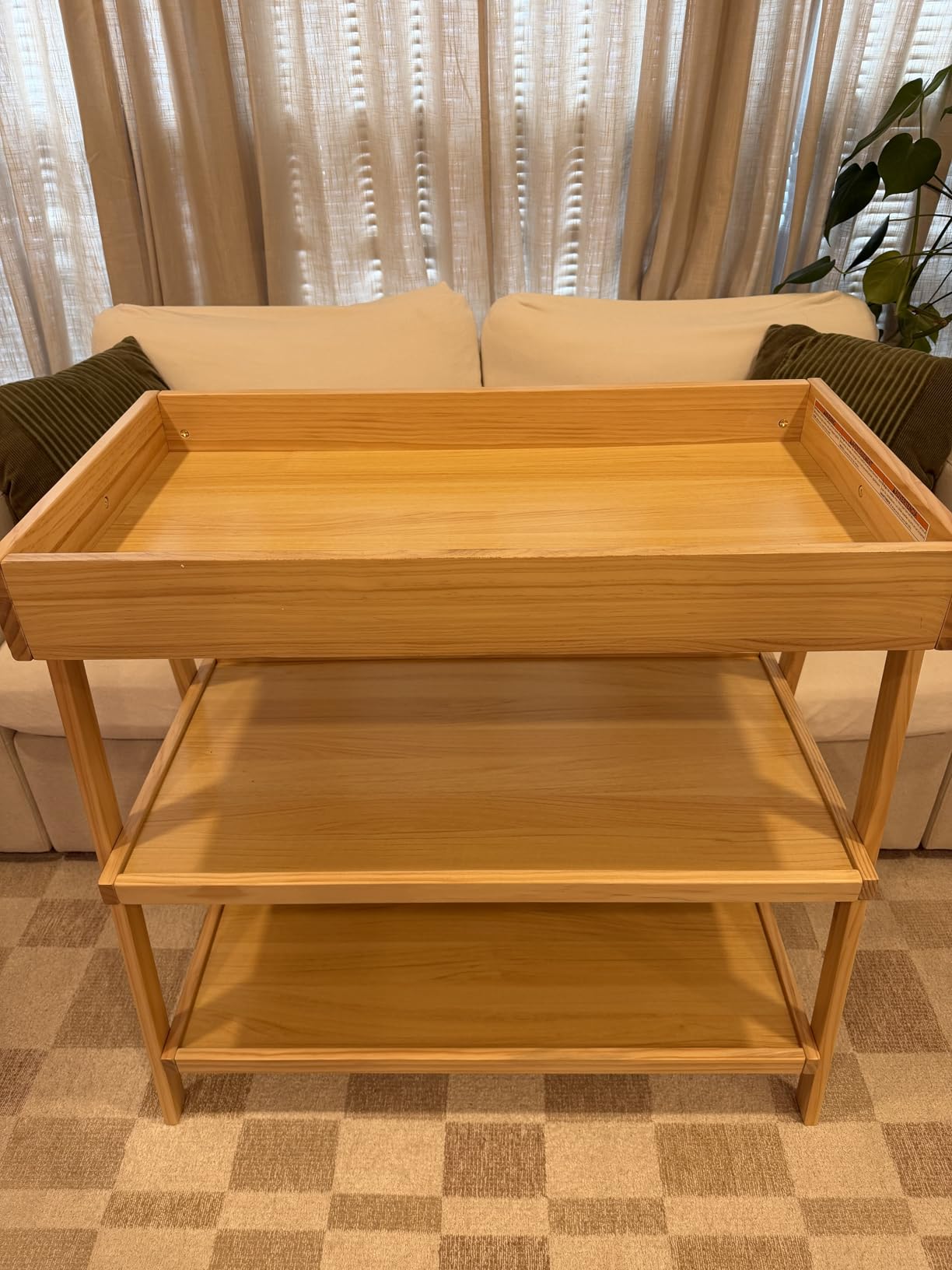 Delta Children Scout Changing Table, Chestnut customer photo 1