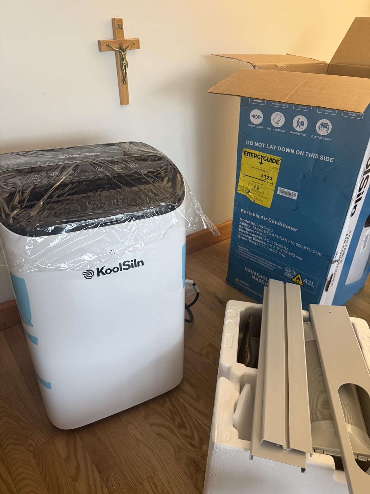 14,000 BTU Portable Air Conditioner with WiFi and Remote Control, Auto-Evaporation, Low-Noise Operation and Coverage up to 700 Sq. Ft. customer photo 2
