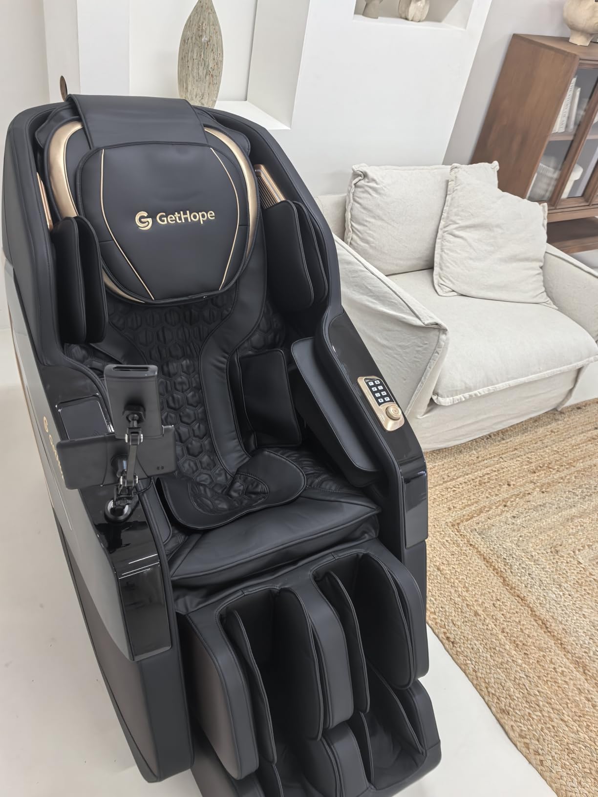 Massage Chair Full Body 4D Zero Gravity Massage Chair Recliner with 57.1