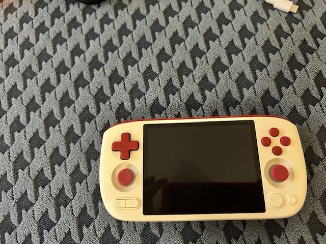 Pocket AIR Mini [Xinput Vibration]-4.2 Inches 1280x960 (Screen Aspect Ratio 4:3) Touch Screen Handheld Android 11 OS Retro Video Game Console Tablet PC 3GB MTK Helio G90T, 64GB Storage, WiFi 5 customer photo 1