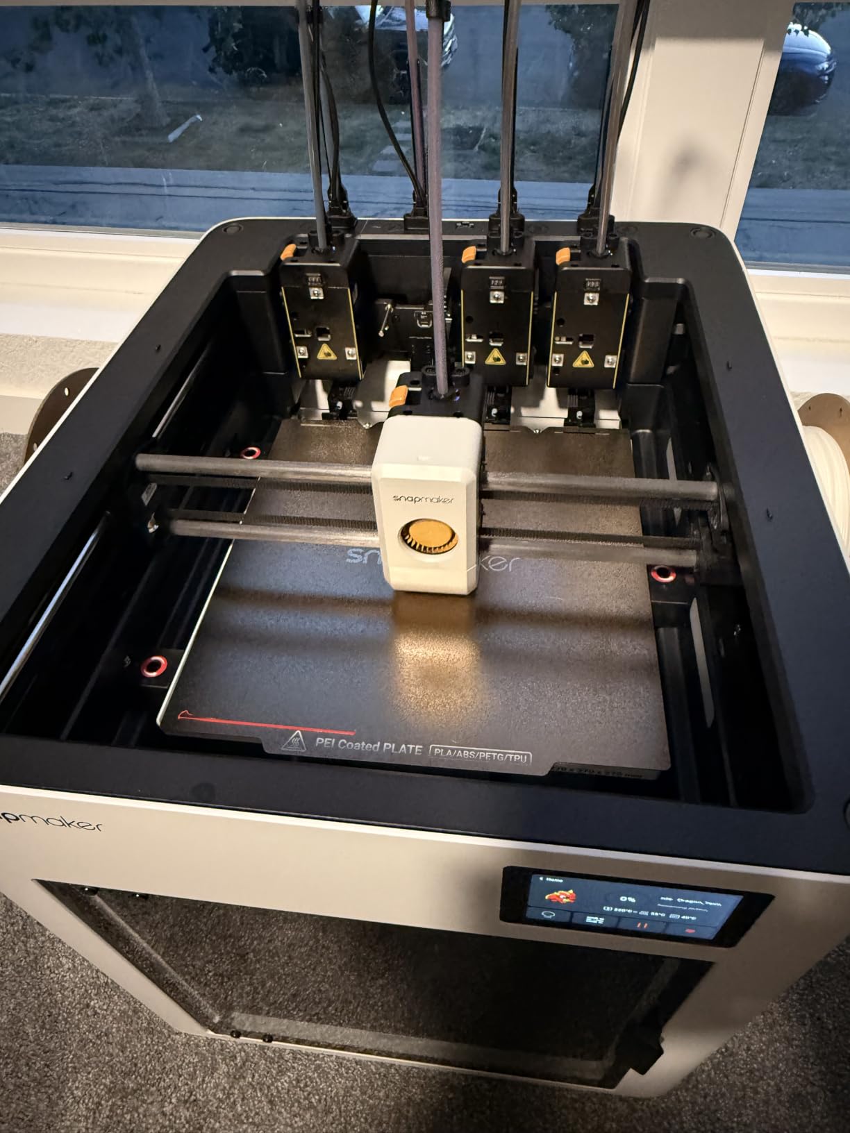 Snapmaker U1 3D Printer, 4-Toolhead with 5s Toolchanger, Multi-Color Printing | 5X Fast Printing, Minimal Purge, Multi-Material Printing, Smart Calibration, Model Library, Beginner Friendly, Auto Filament System customer photo 2