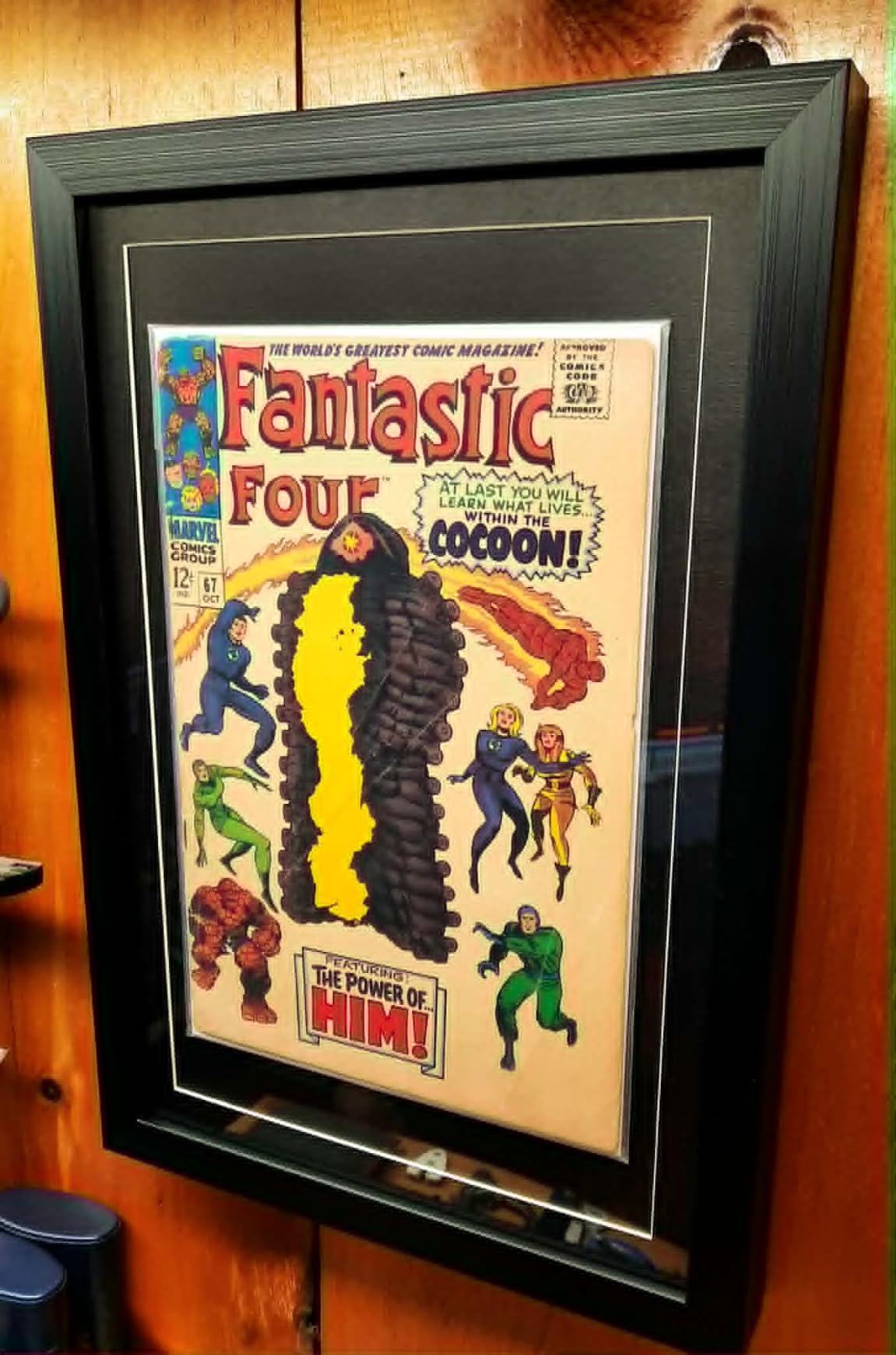 Graded Comic Book Frame for CGC Slabs, Black Comic Book Display Case Wall Mount & Tabletop Stand, Single Slab Showcase Frame for Display & Storage, Compatible with Graded Comic Books & Thick Slabs customer photo 2