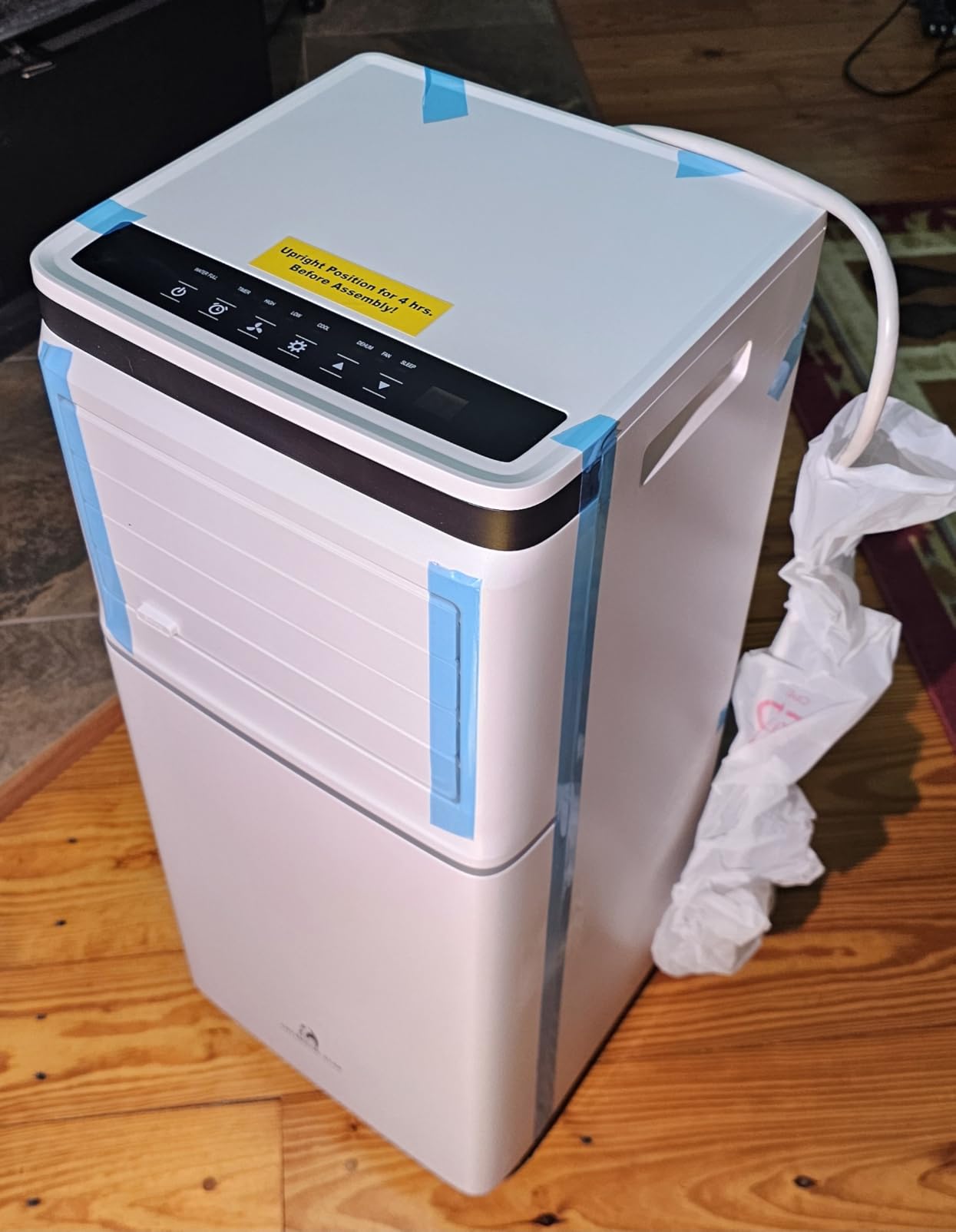 Antarctic Star 8500 BTUs ASHRAE (5000 BTUs SACC) Portable Air Conditioner, 3-in-1 Portable AC Unit with Sleep Mode, Digital Display, Remote Control and 24H Timer for Bedroom and Office customer photo 1