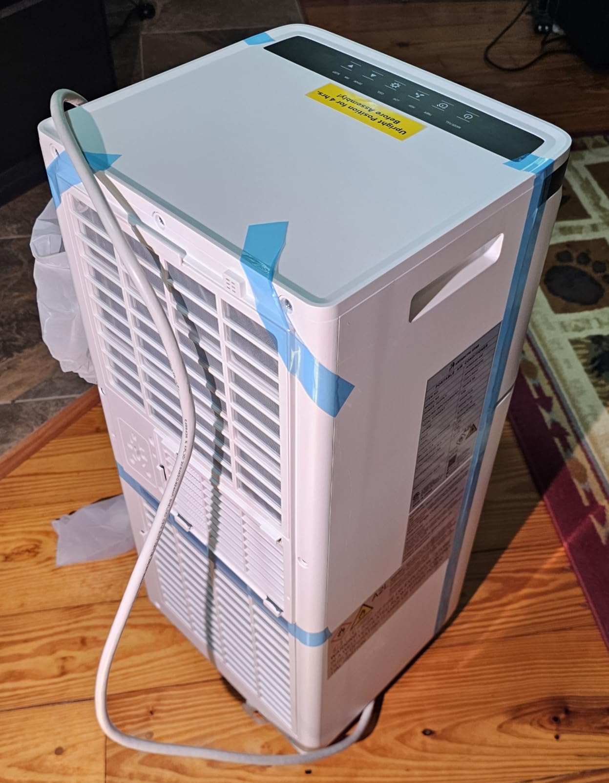 Antarctic Star 8500 BTUs ASHRAE (5000 BTUs SACC) Portable Air Conditioner, 3-in-1 Portable AC Unit with Sleep Mode, Digital Display, Remote Control and 24H Timer for Bedroom and Office customer photo 2