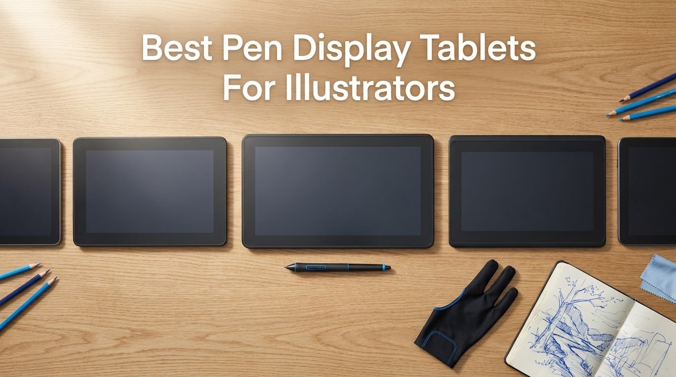 Best Pen Display Tablets For Illustrators