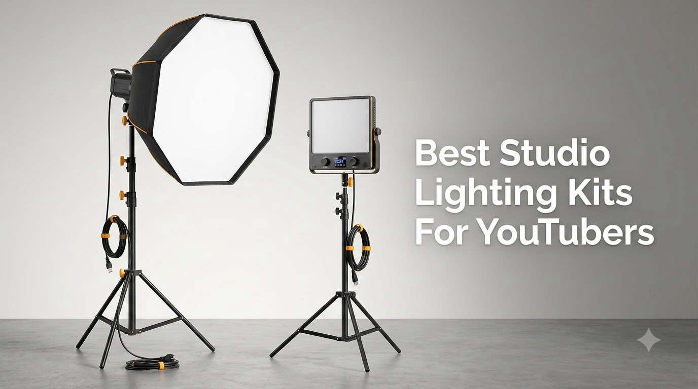 Best Studio Lighting Kits For YouTubers