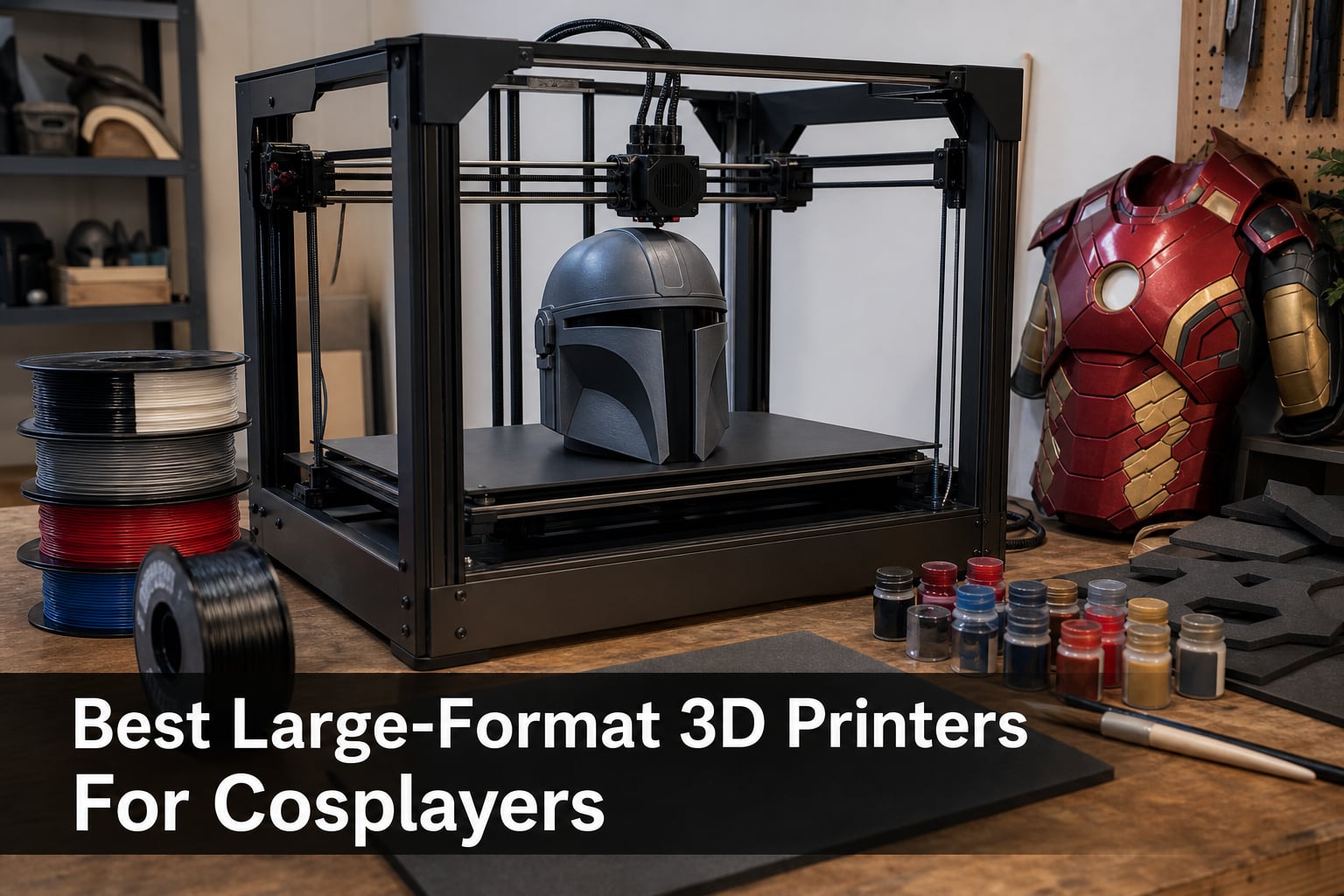 Best Large-Format 3D Printers For Cosplayers