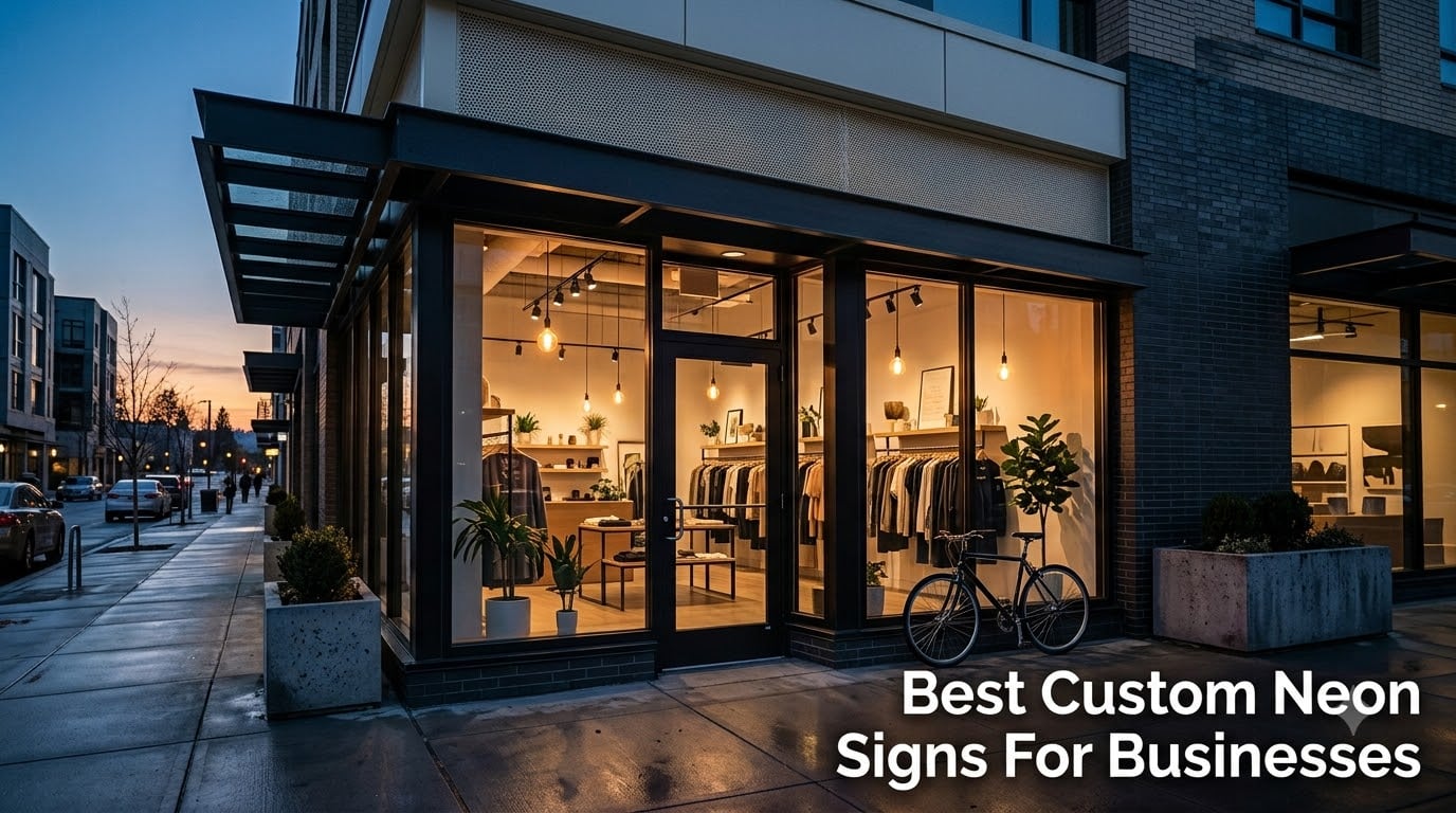 Best Custom Neon Signs For Businesses