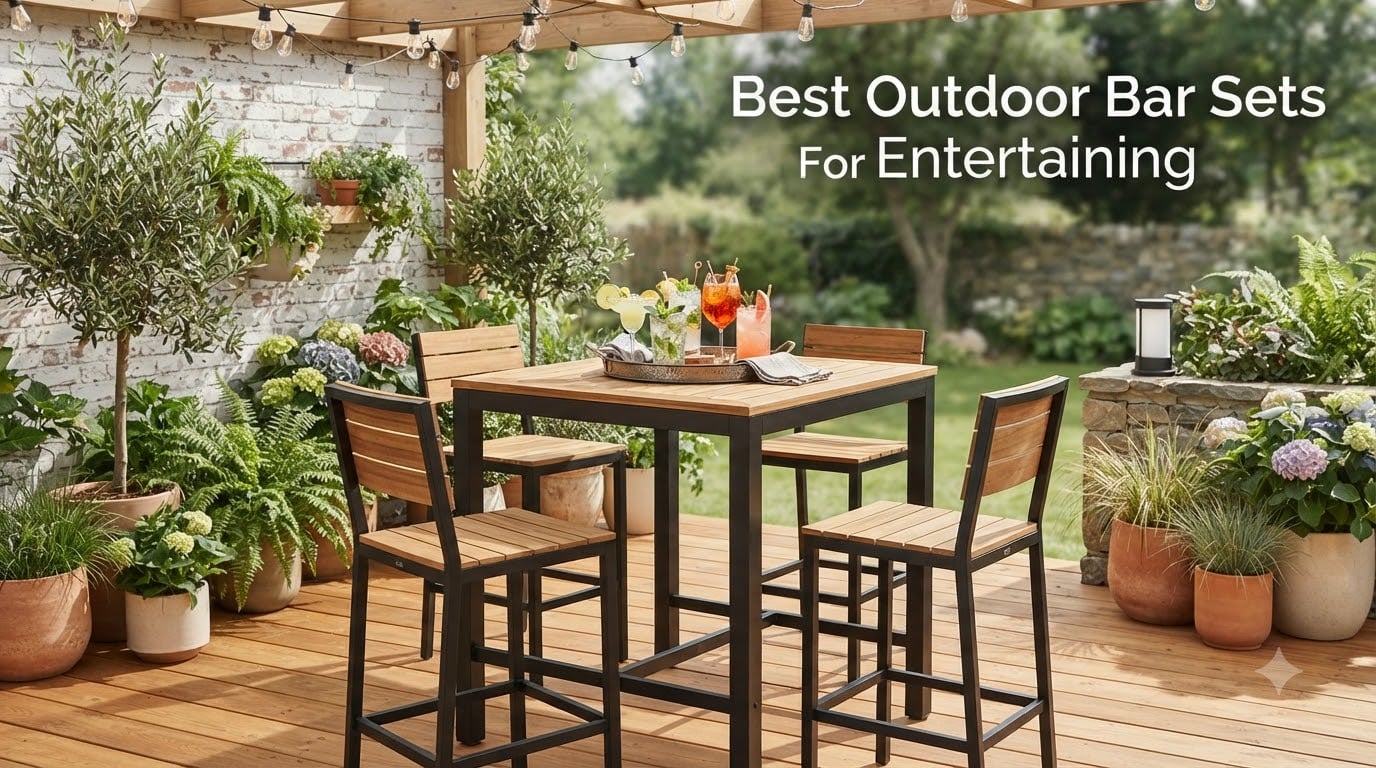 Best Outdoor Bar Sets For Entertaining