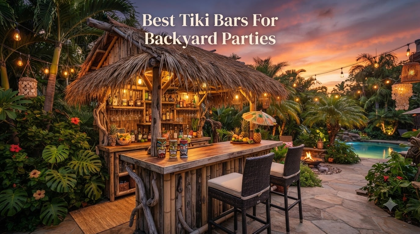 Best Tiki Bars For Backyard Parties