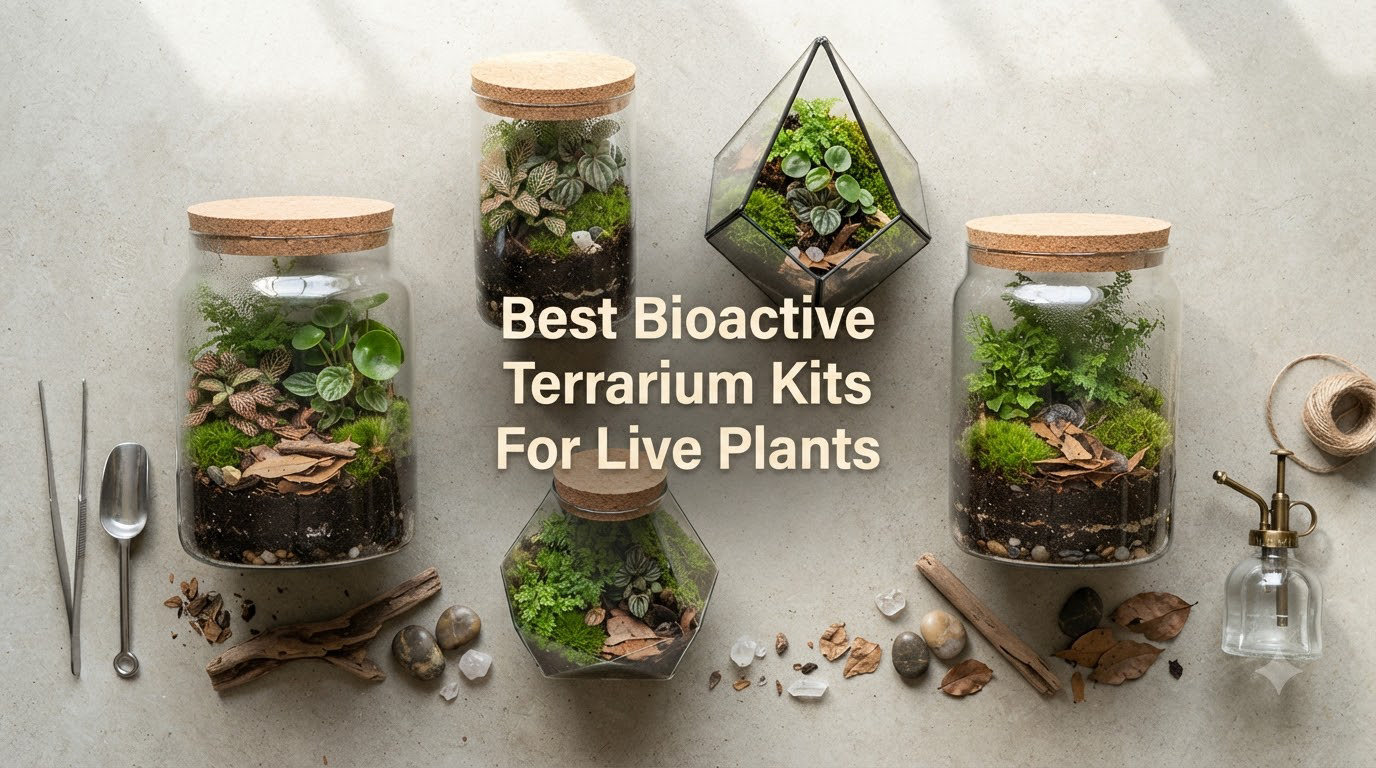Best Bioactive Terrarium Kits For Live Plants