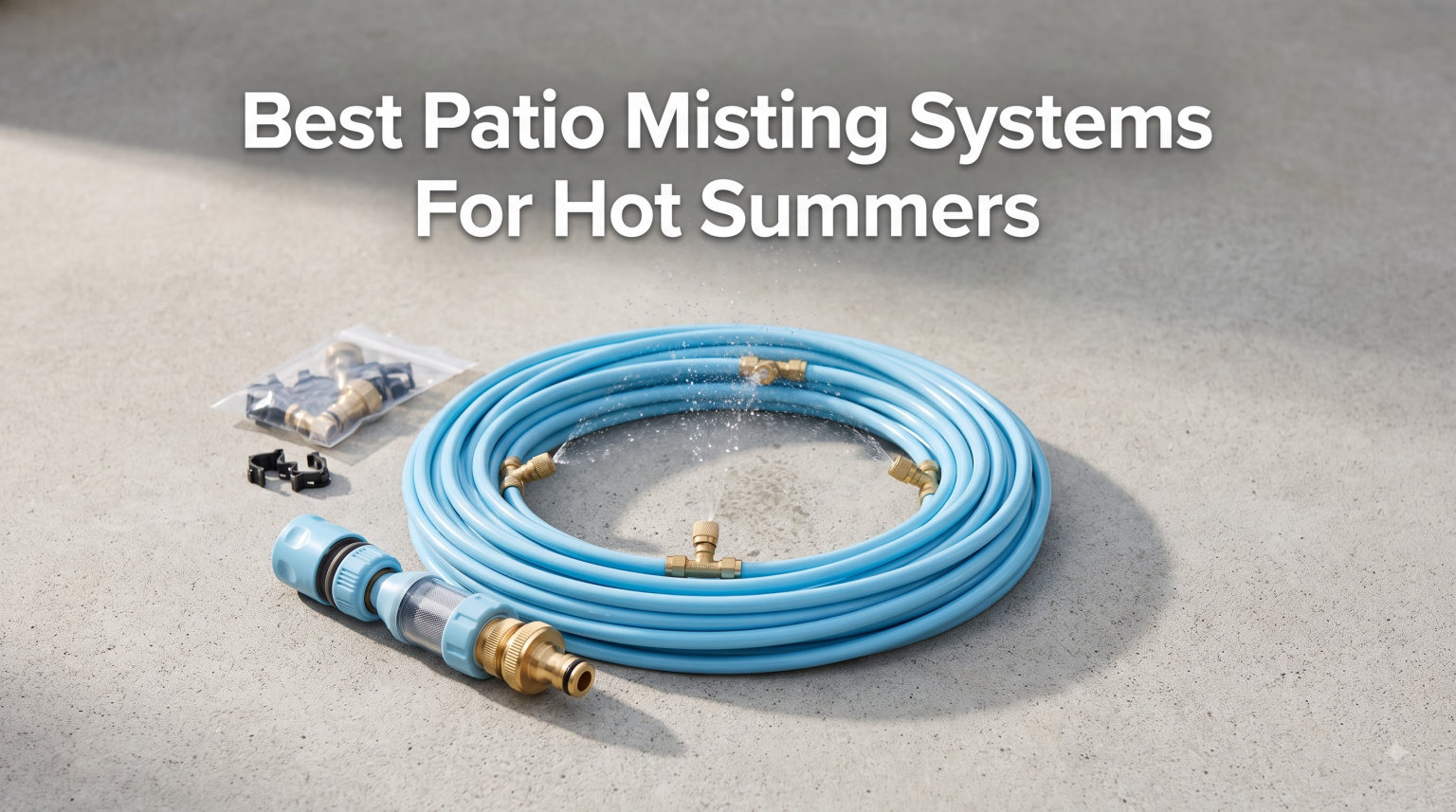 Best Patio Misting Systems For Hot Summers