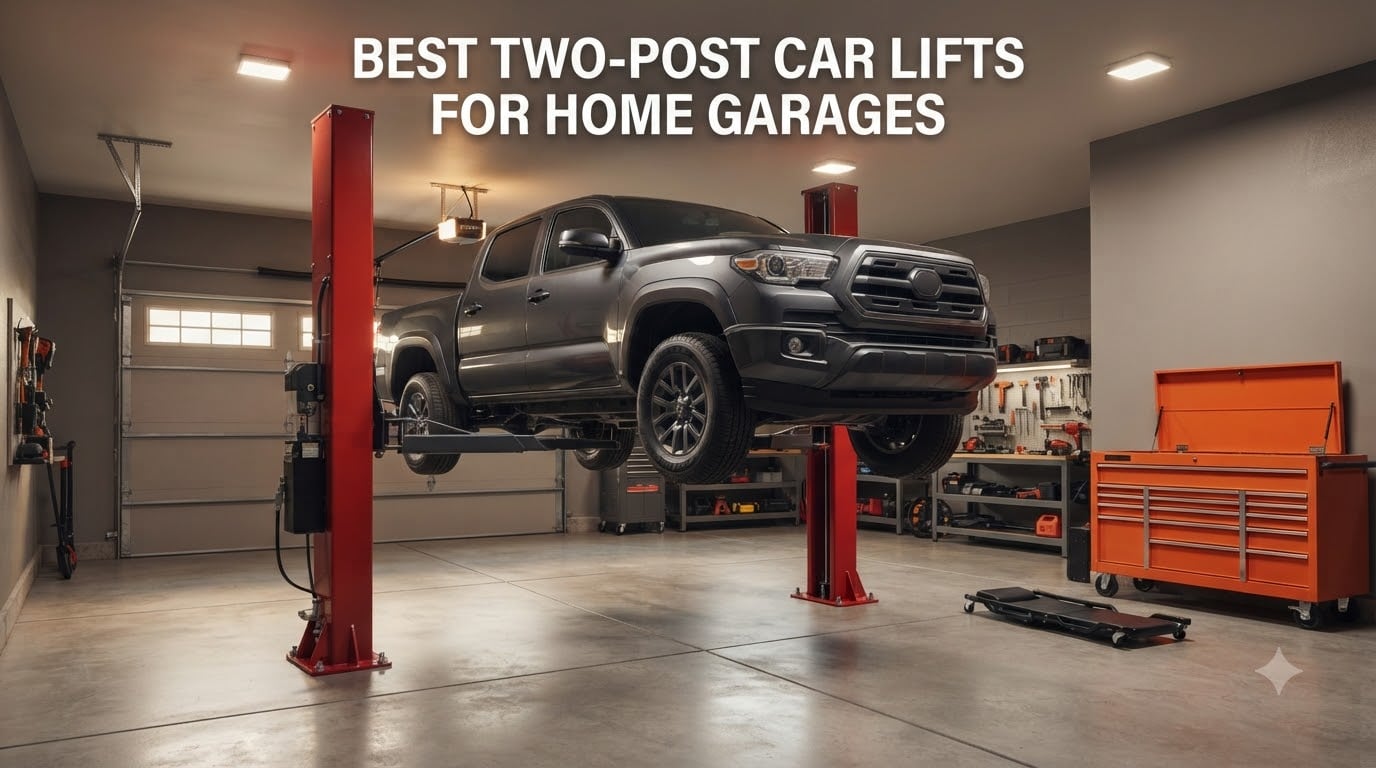 Best Two-Post Car Lifts For Home Garages