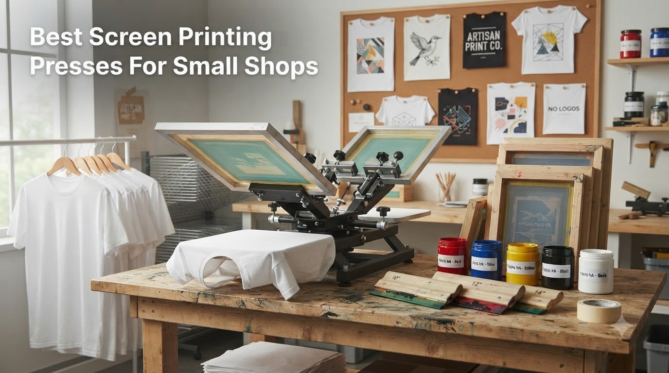 Best Screen Printing Presses For Small Shops