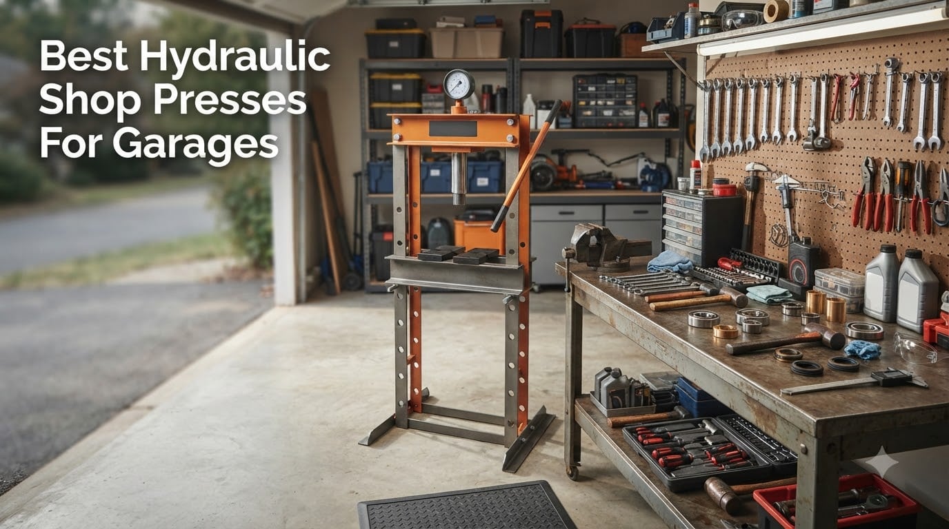 Best Hydraulic Shop Presses For Garages