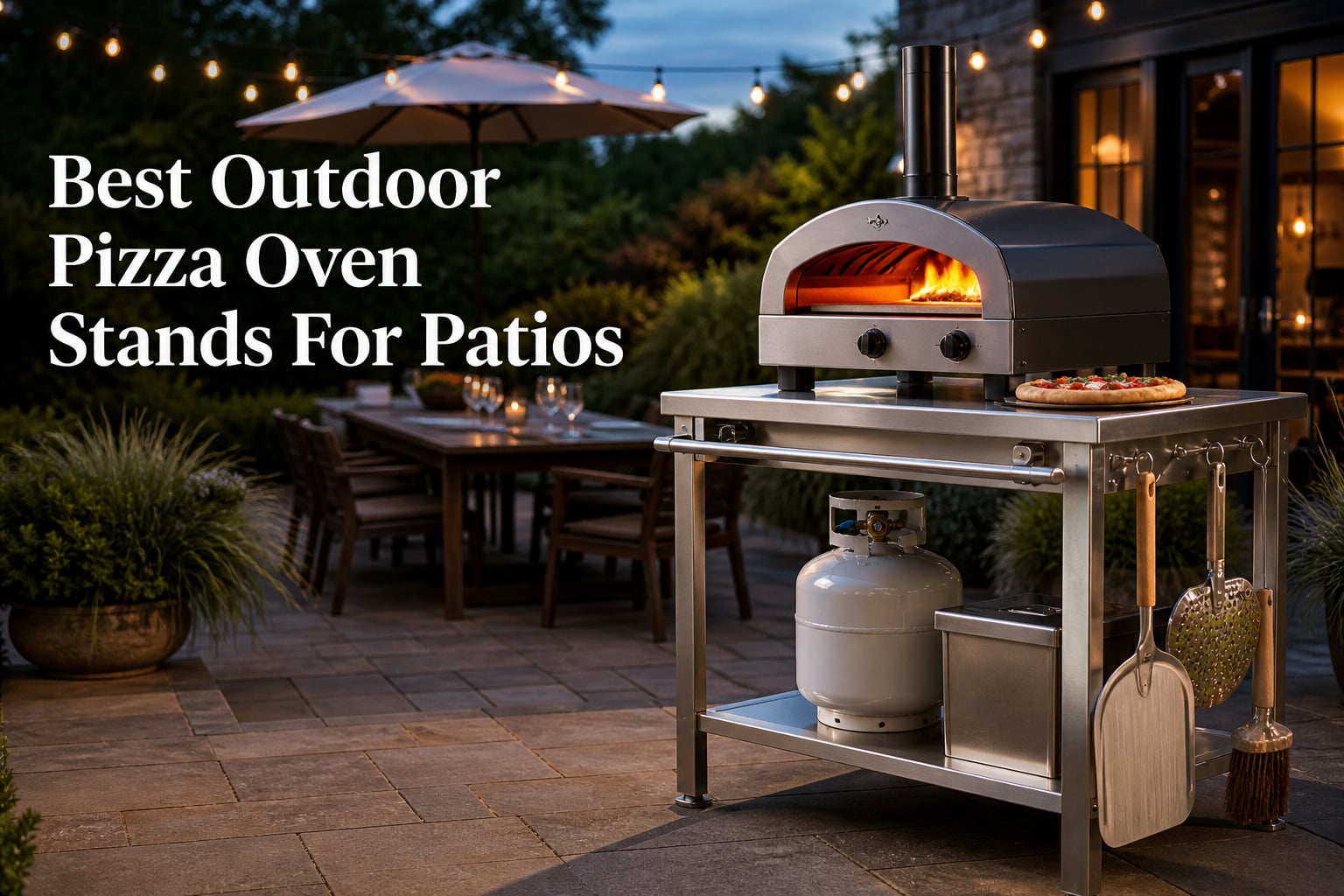 Best Outdoor Pizza Oven Stands For Patios