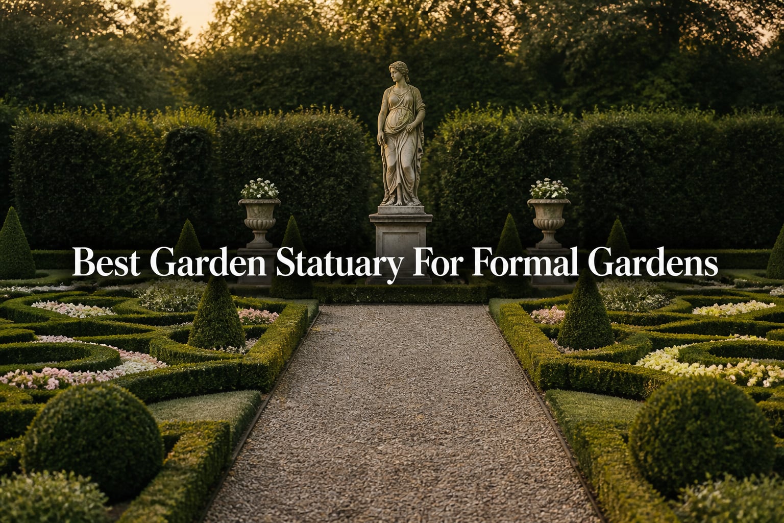 Best Garden Statuary For Formal Gardens