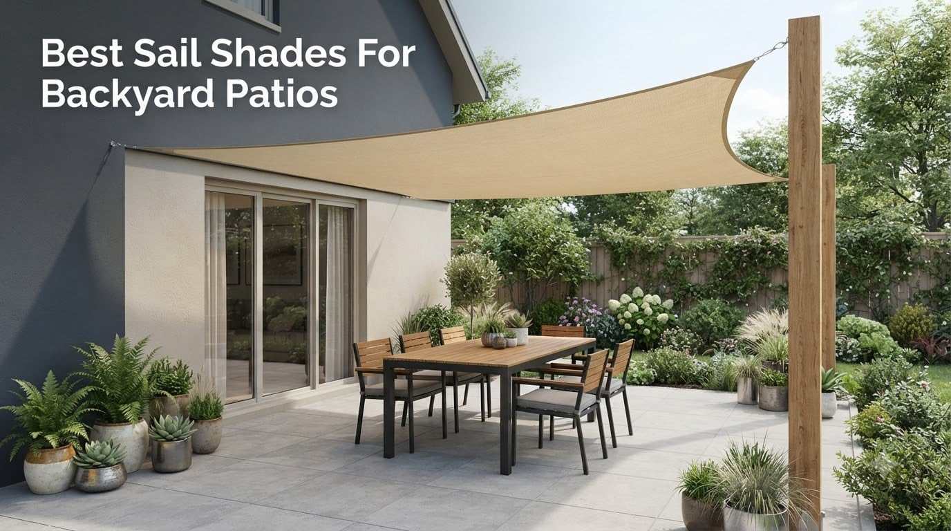 Best Sail Shades For Backyard Patios