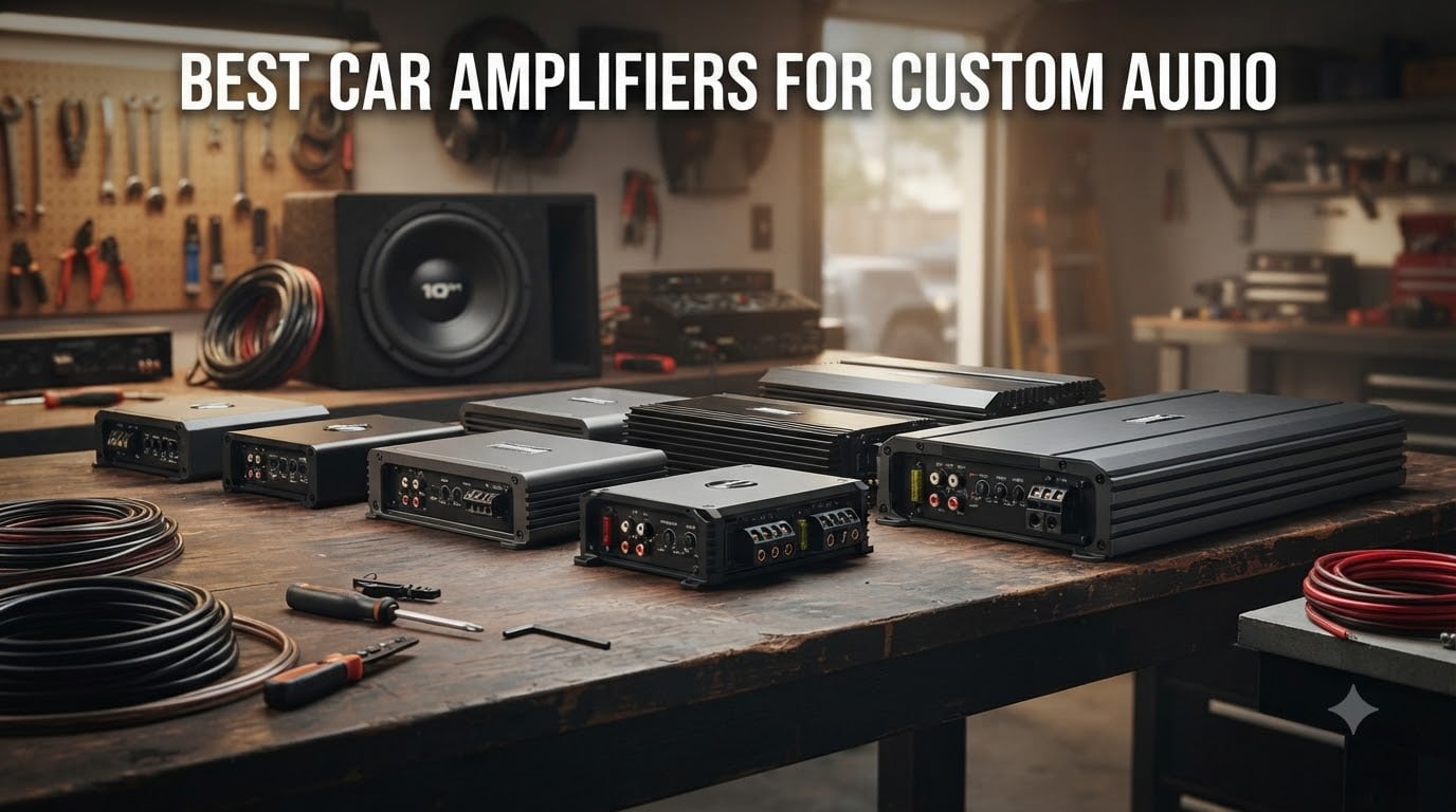 Best Car Amplifiers For Custom Audio