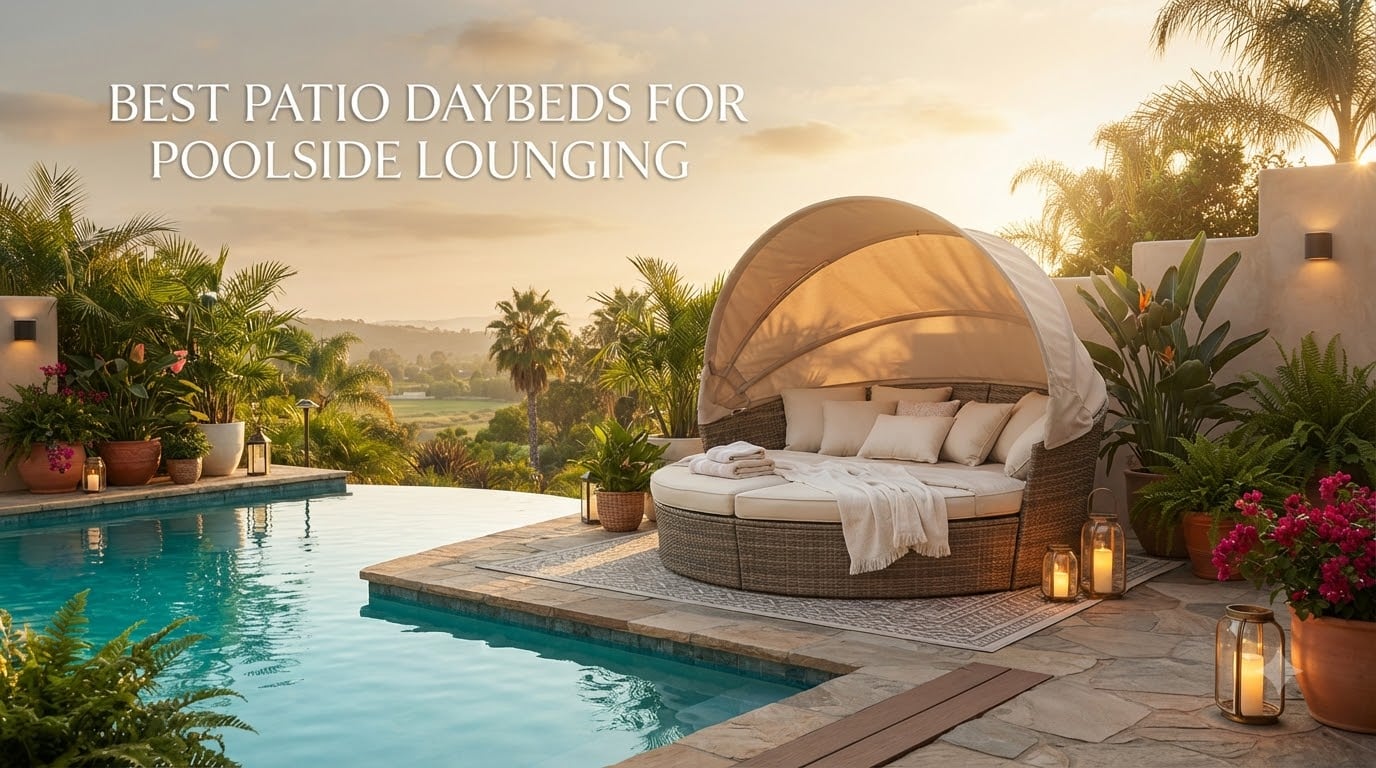 Best Patio Daybeds For Poolside Lounging