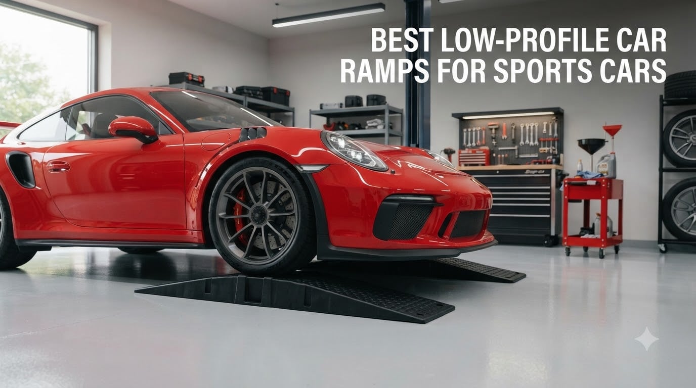 Best Low-Profile Car Ramps For Sports Cars