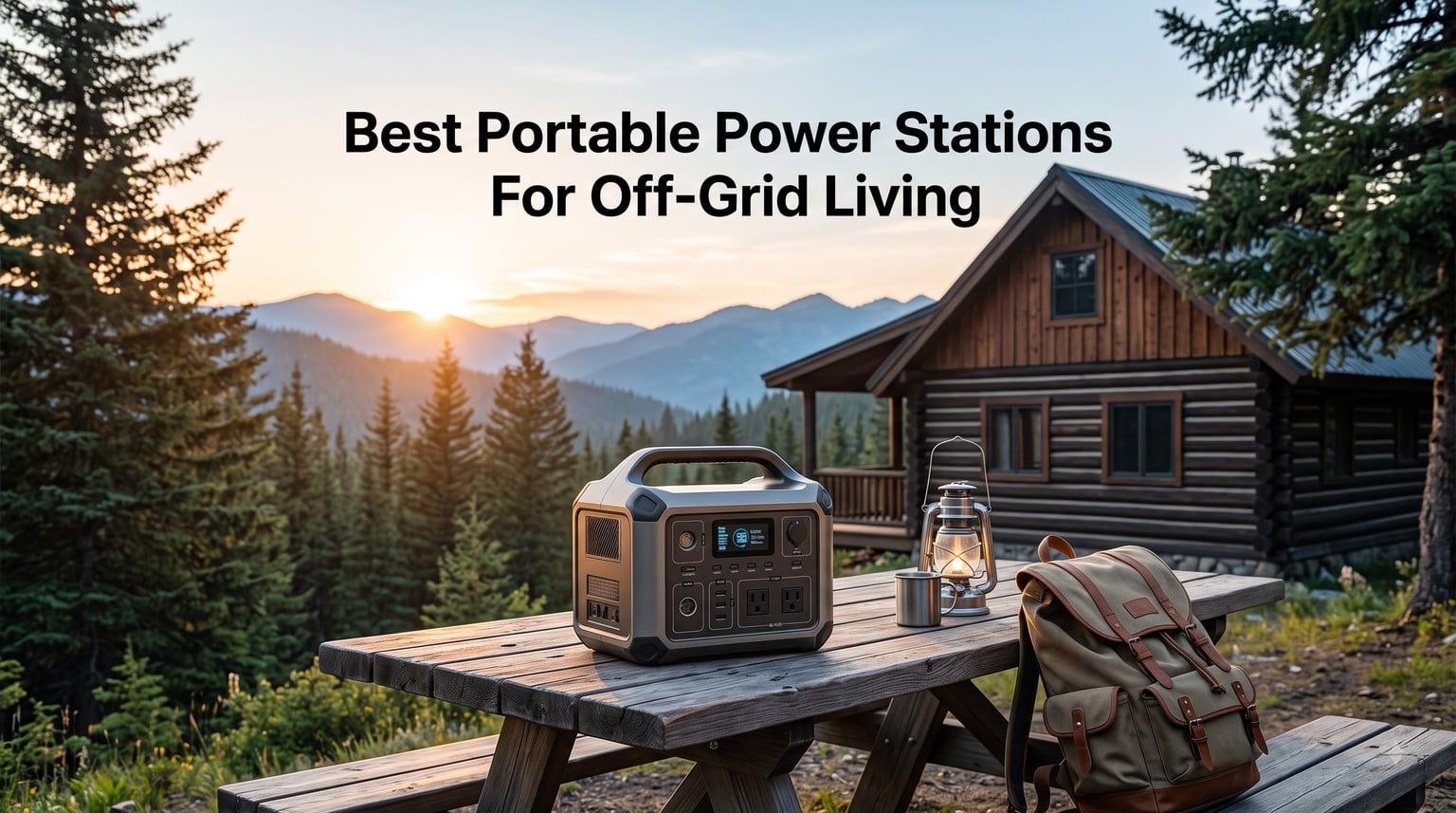 Best Portable Power Stations For Off-Grid Living