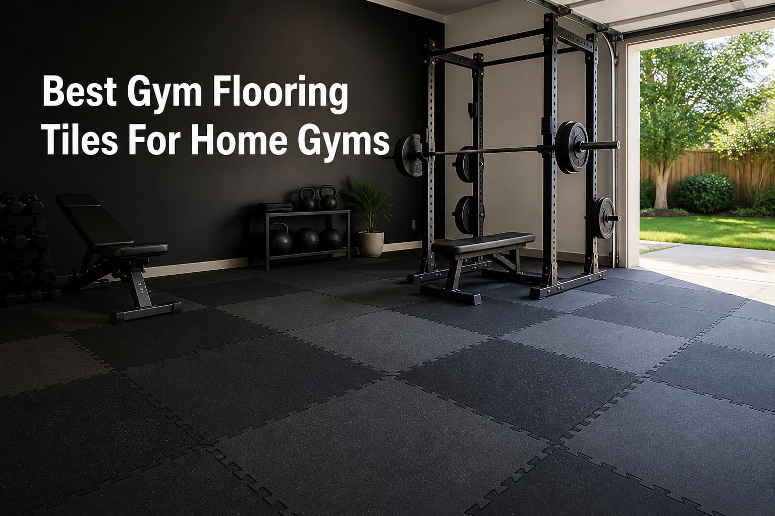 Best Gym Flooring Tiles For Home Gyms