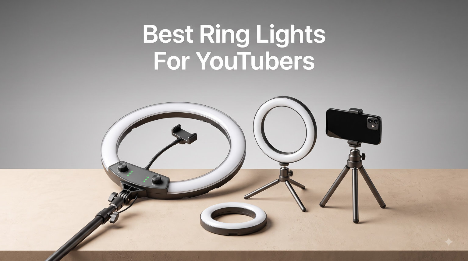 Best Ring Lights For YouTubers