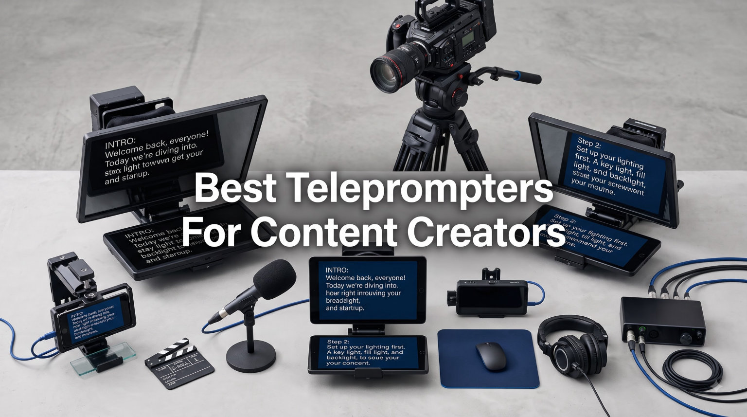 Best Teleprompters For Content Creators