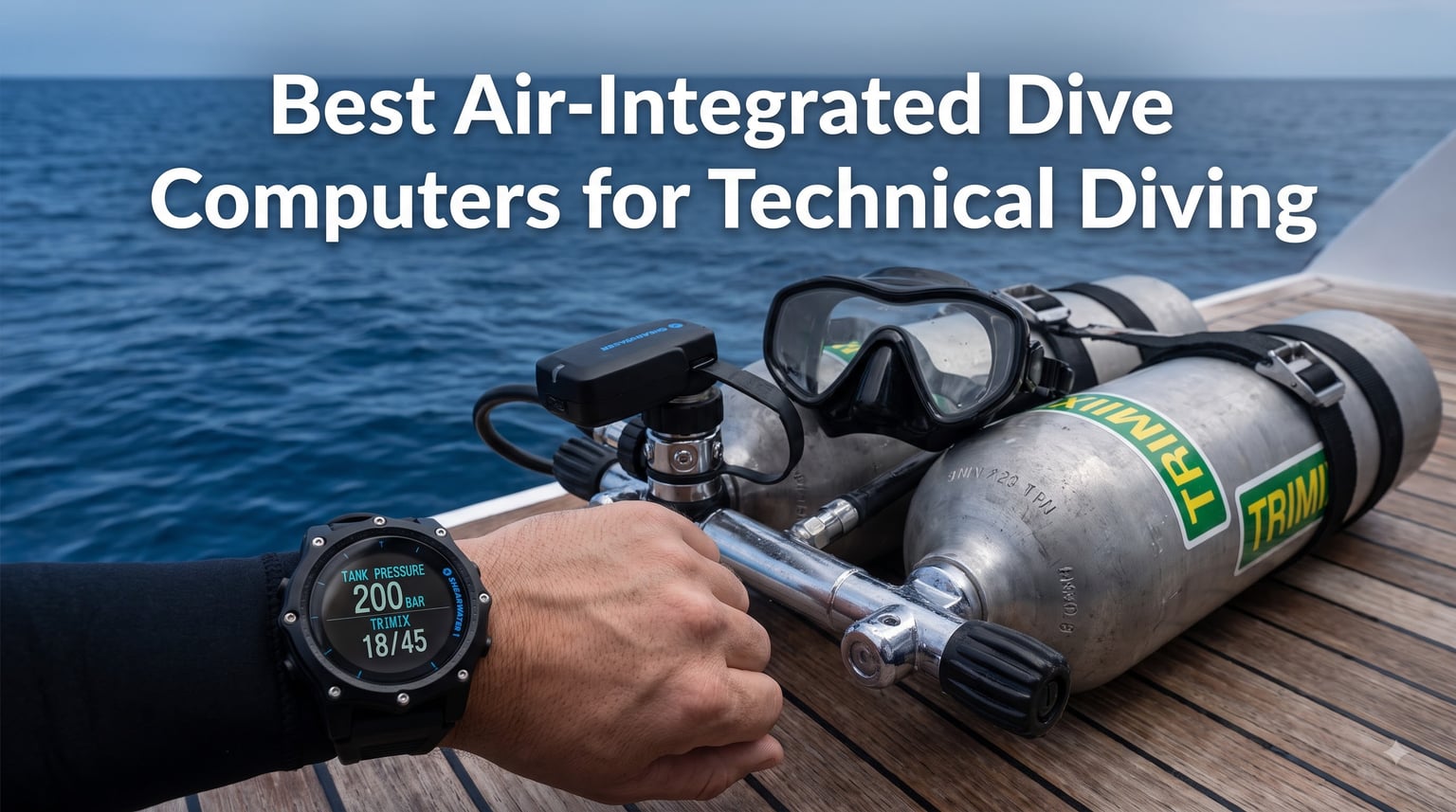 Best Air-Integrated Dive Computers for Technical Diving