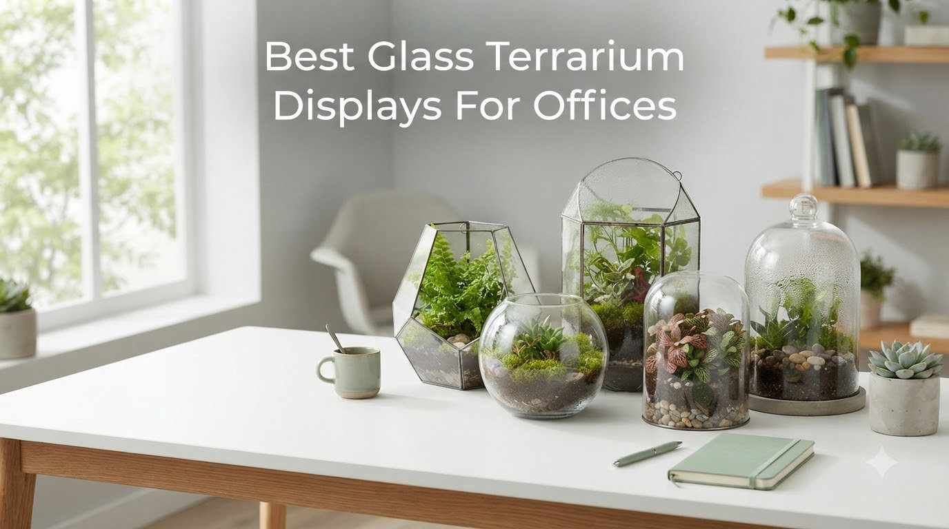 Best Glass Terrarium Displays For Offices