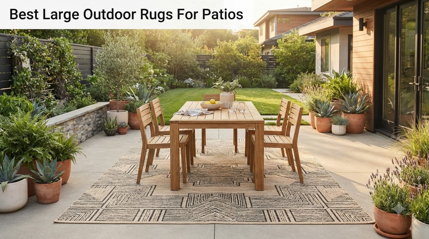 Best Large Outdoor Rugs For Patios