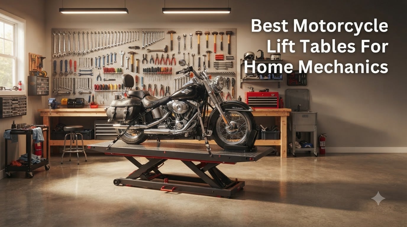 Best Motorcycle Lift Tables For Home Mechanics