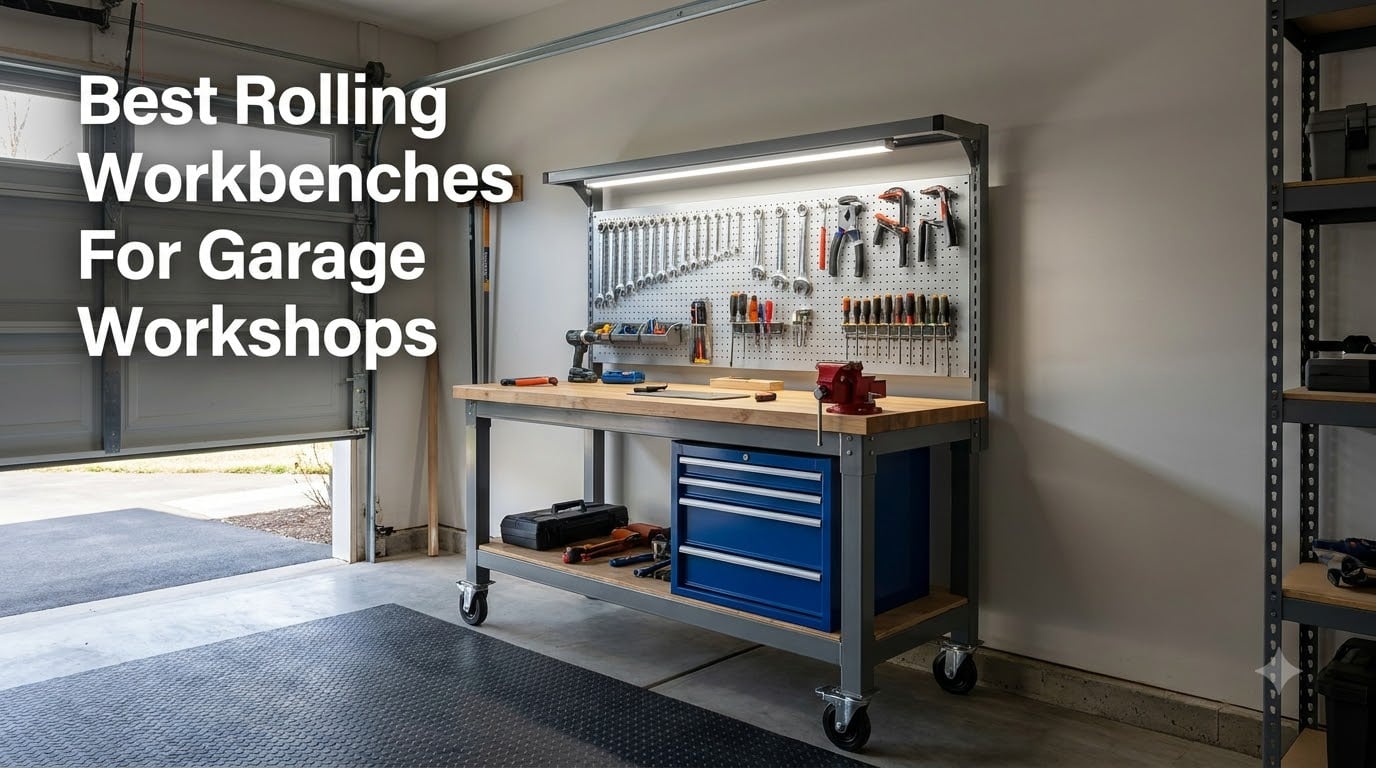 Best Rolling Workbenches For Garage Workshops