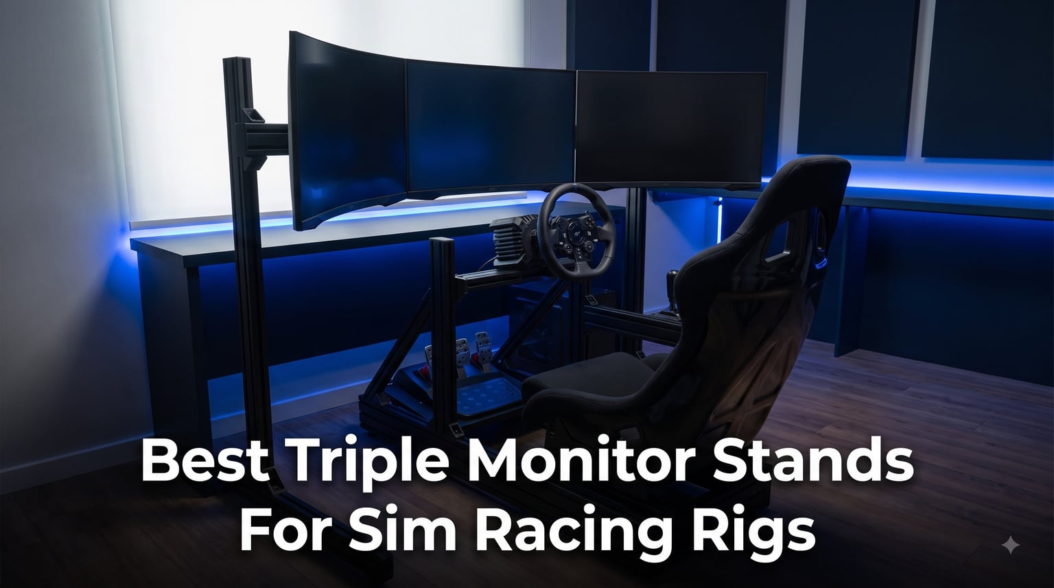 Best Triple Monitor Stands For Sim Racing Rigs