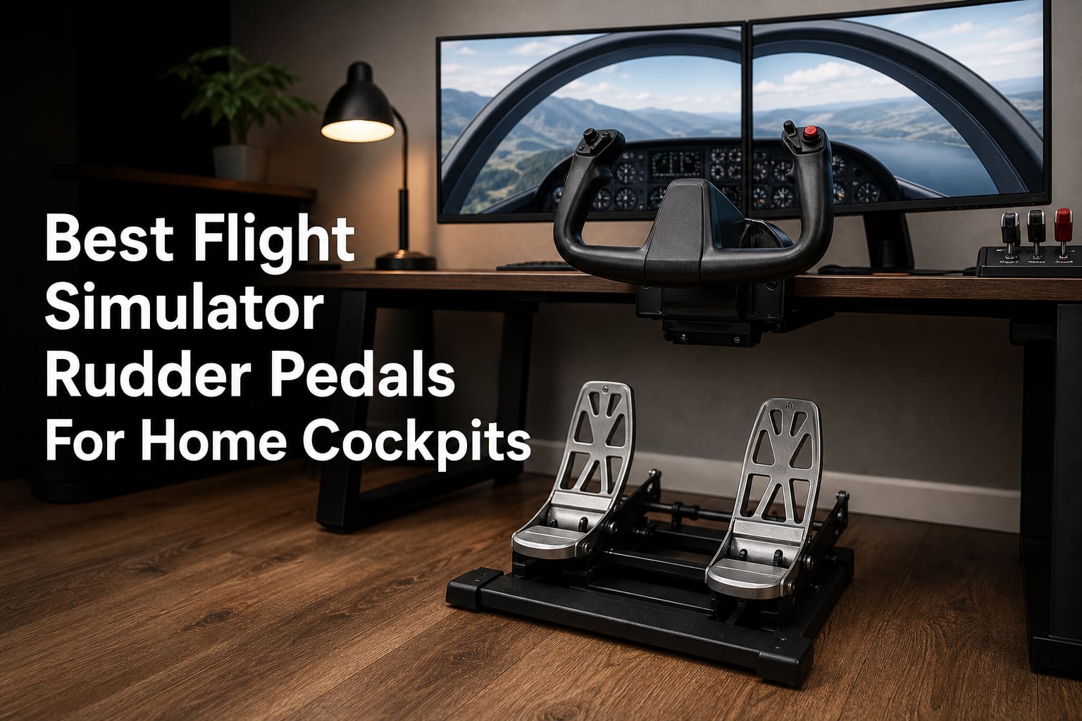 Best Flight Simulator Rudder Pedals For Home Cockpits