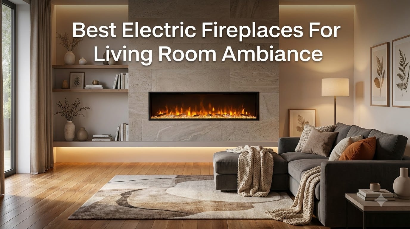 Best Electric Fireplaces For Living Room Ambiance