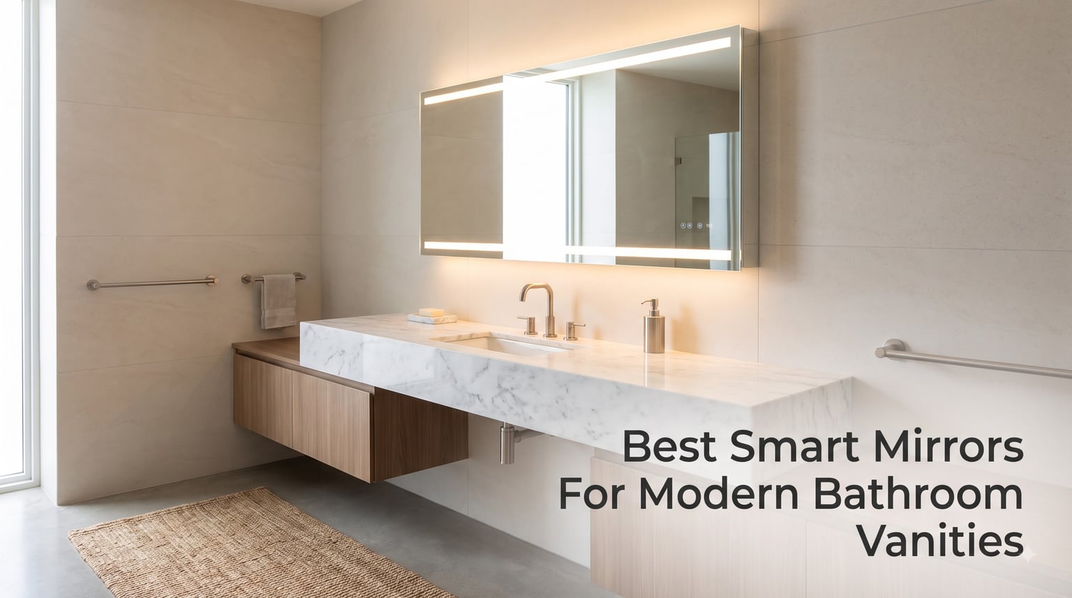 Best Smart Mirrors For Modern Bathroom Vanities