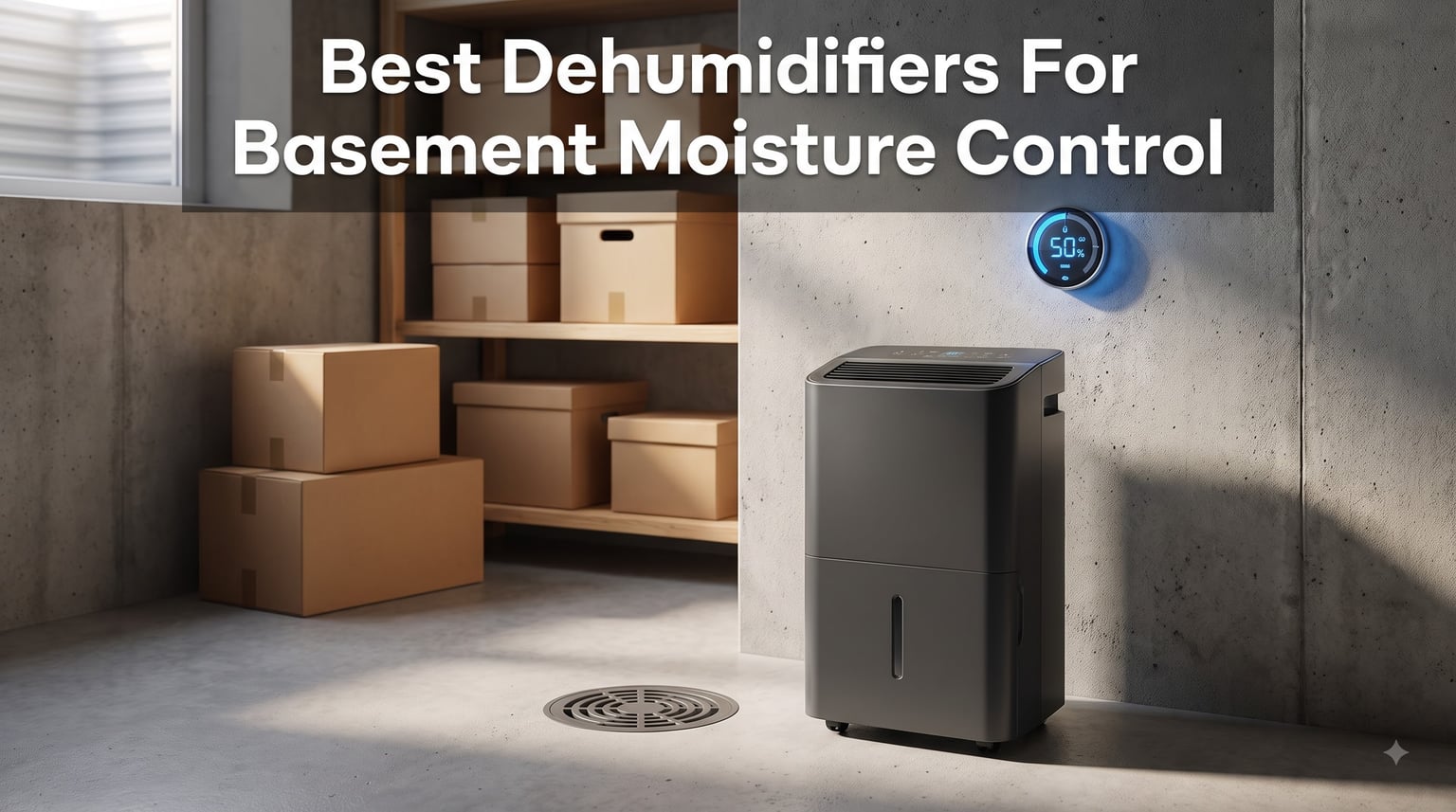 Best Dehumidifiers For Basement Moisture Control