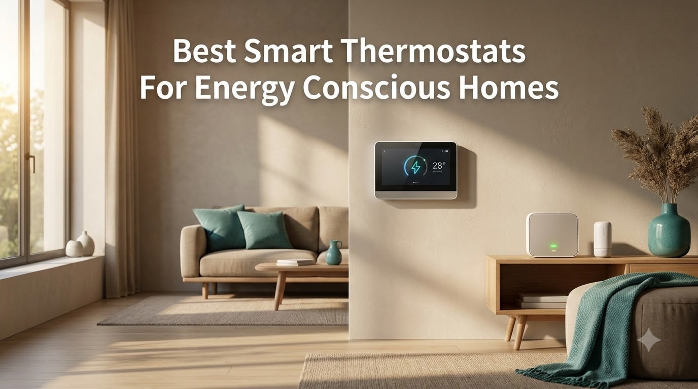 Best Smart Thermostats For Energy Conscious Homes