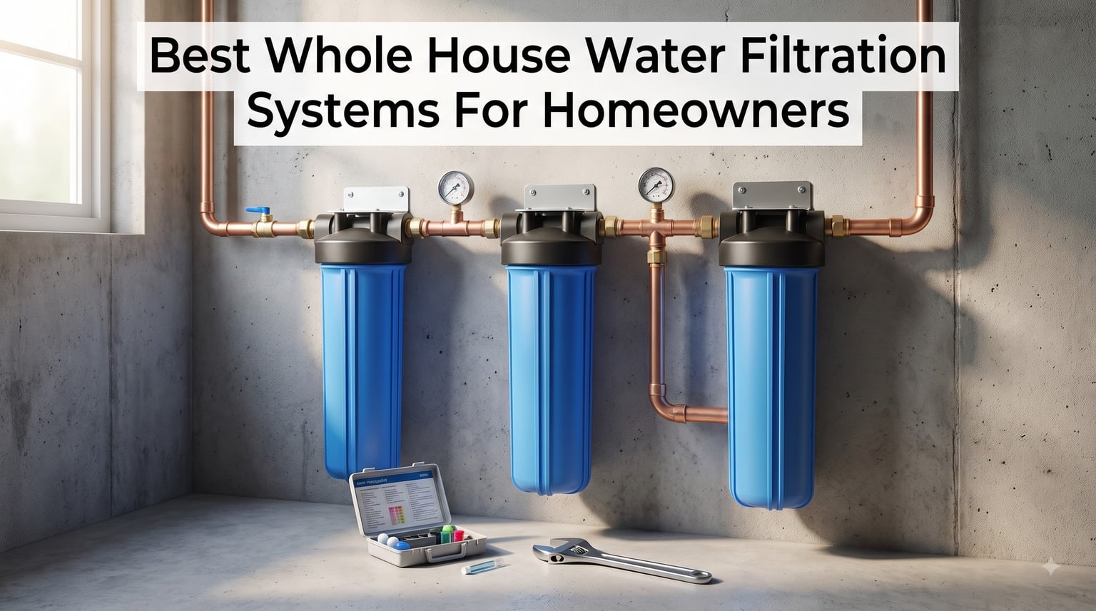 Best Whole House Water Filtration Systems For Homeowners