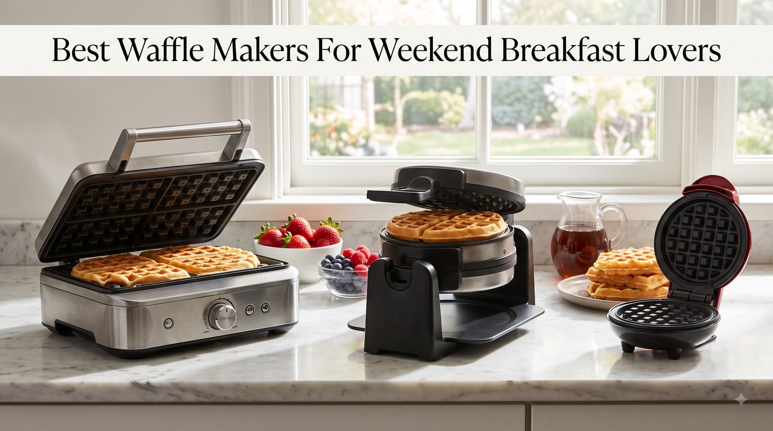 Best Waffle Makers For Weekend Breakfast Lovers