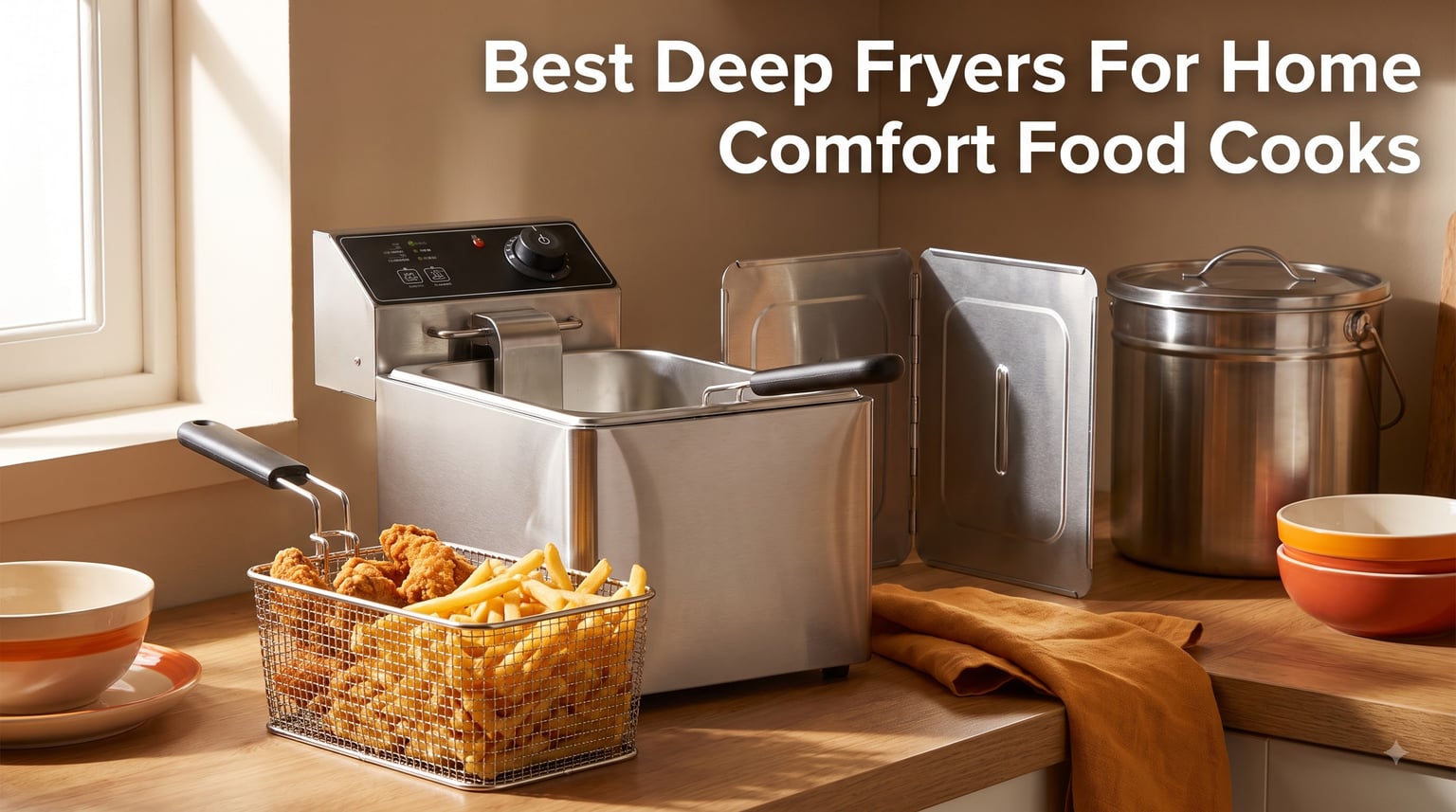 Best Deep Fryers For Home Comfort Food Cooks